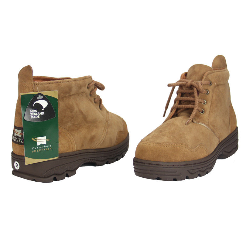 新西兰进口软羊皮鞋-CanterburySheepskin男式羊皮鞋