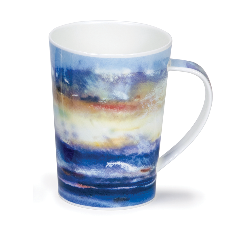 英国进口骨瓷杯水杯-丹侬Dunoon骨瓷水杯 argyell型0.5L海洋边界系列