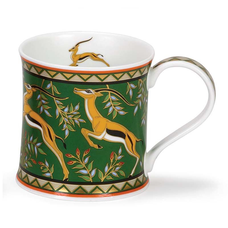 英国进口超大骨瓷杯-丹侬Dunoon骨瓷水杯 Wessex型 22k黄金饰面0.3L - 超大骨瓷杯