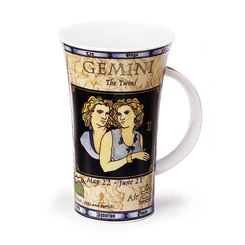 英国进口骨瓷水杯-丹侬Dunoon骨瓷水杯 峡谷型 0.5L双子座 - 骨瓷水杯