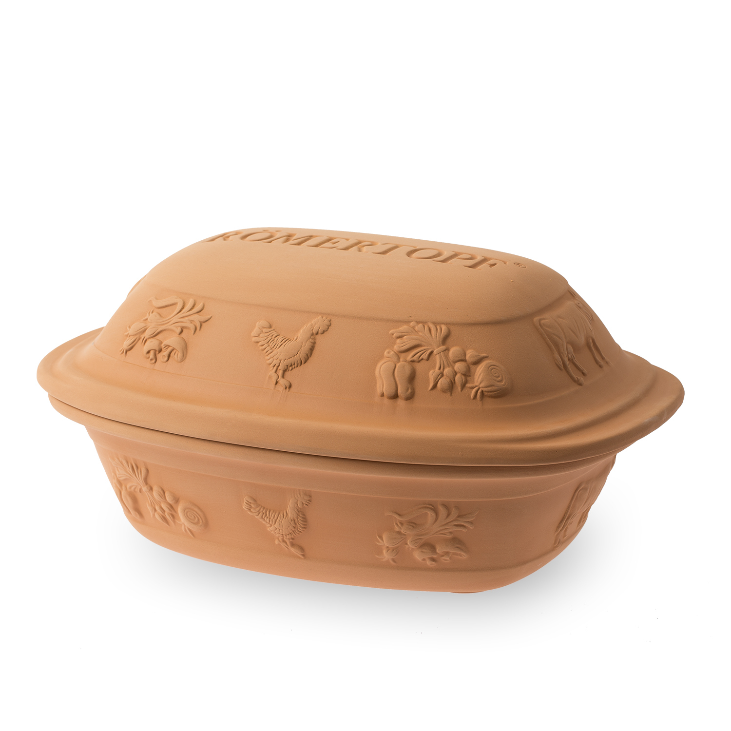 德国进口多功能电烤锅-Römertopf陶制烤锅烤锅(乡村风情造型) 德国进口多功能电烤锅-Römertopf陶制烤锅烤锅(乡村风情造型)