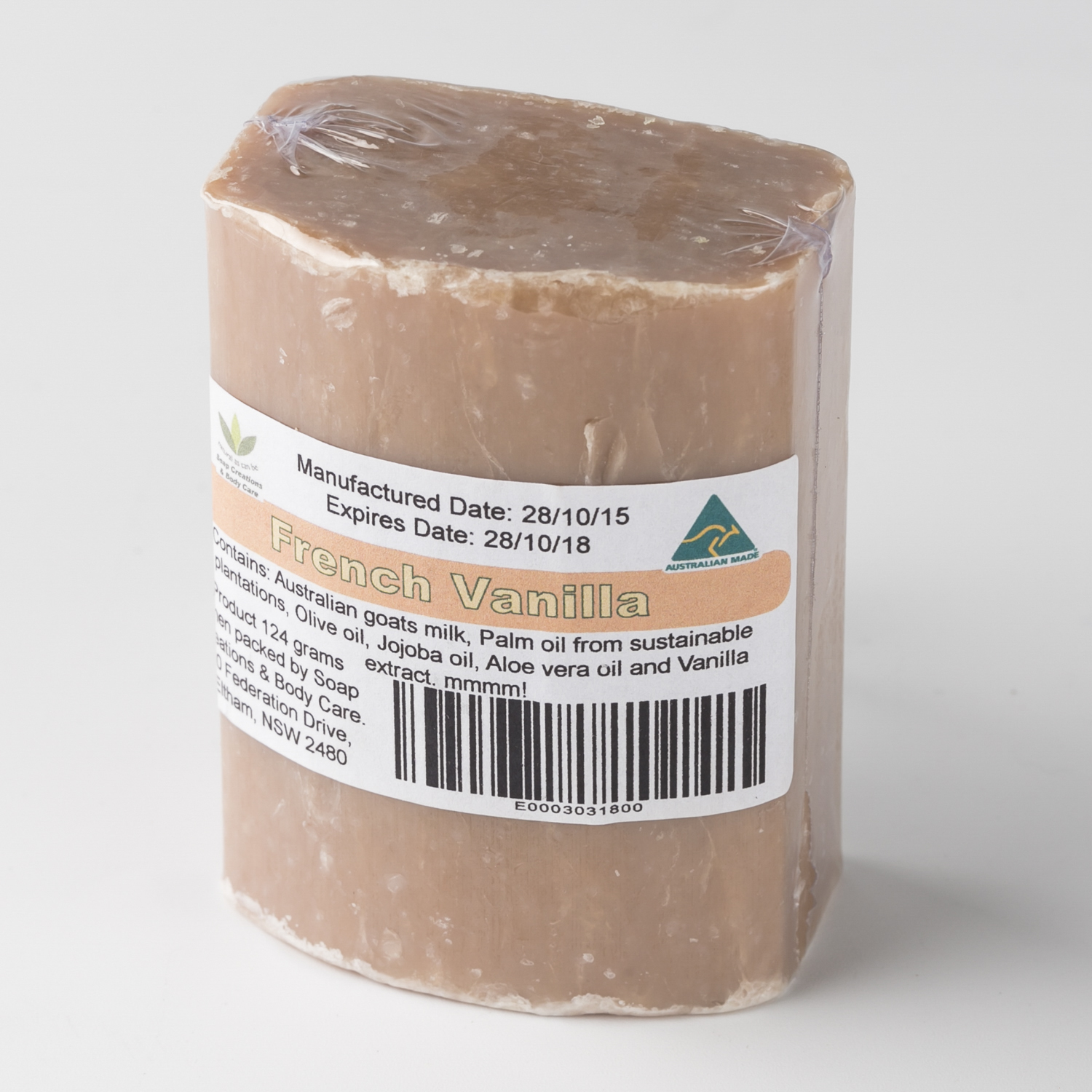 澳大利亚进口美白羊奶皂-Soap Creations天然有机 山羊奶皂 124g - 美白羊奶皂 澳大利亚进口美白羊奶皂-Soap Creations天然有机 山羊奶皂 124g - 美白羊奶皂