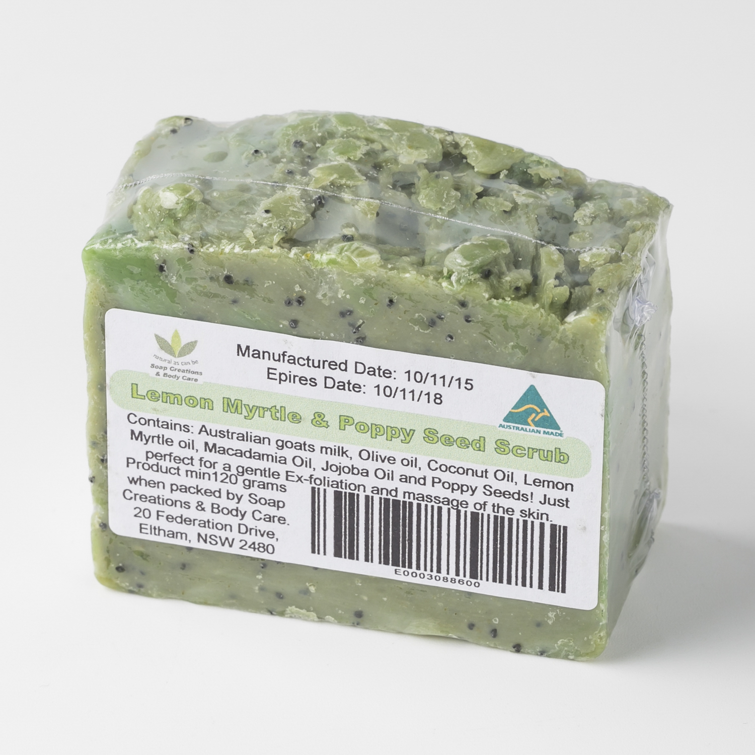 澳大利亚进口去角质洁面皂-Soap Creations天然有机 去角质方形皂 - 去角质洁面皂 澳大利亚进口去角质洁面皂-Soap Creations天然有机 去角质方形皂 - 去角质洁面皂