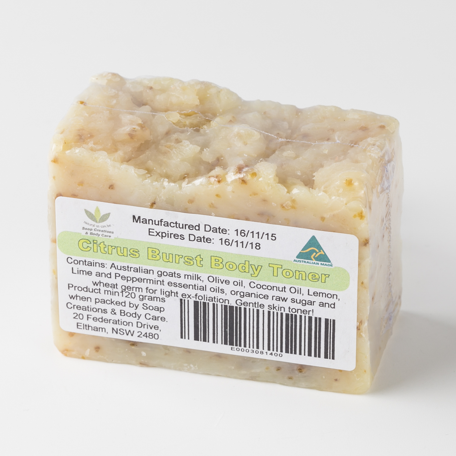 澳大利亚进口方形皂-Soap Creations天然有机 去角质方形皂 - 方形皂 澳大利亚进口方形皂-Soap Creations天然有机 去角质方形皂 - 方形皂