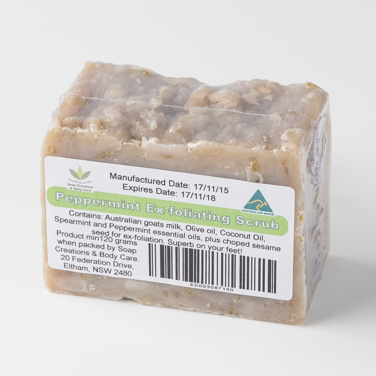 澳大利亚进口去角质方形皂-Soap Creations天然有机 去角质方形皂 - 去角质方形皂 澳大利亚进口去角质方形皂-Soap Creations天然有机 去角质方形皂 - 去角质方形皂