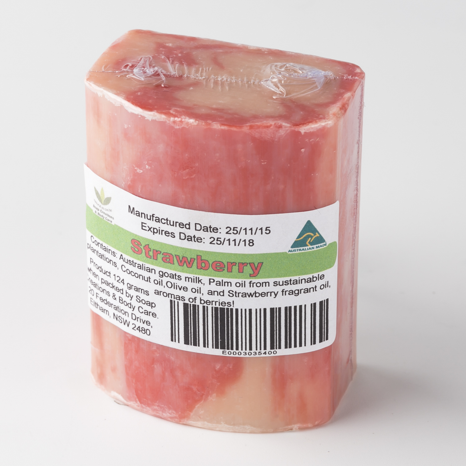 澳大利亚进口洁面羊奶皂-Soap Creations天然有机 山羊奶皂 124g