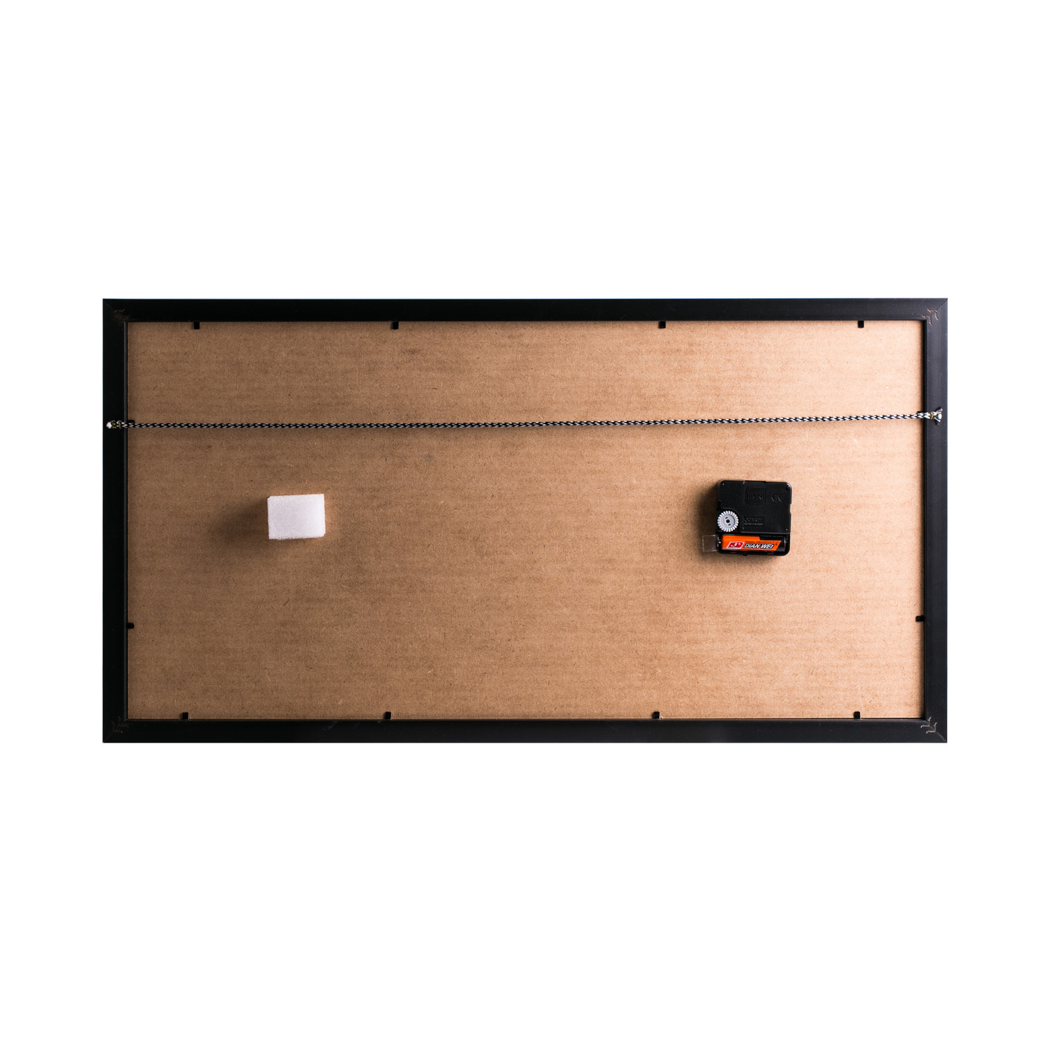 韩国进口创意挂钟-Dawon Deco手绘3D陶瓷罐相框挂钟