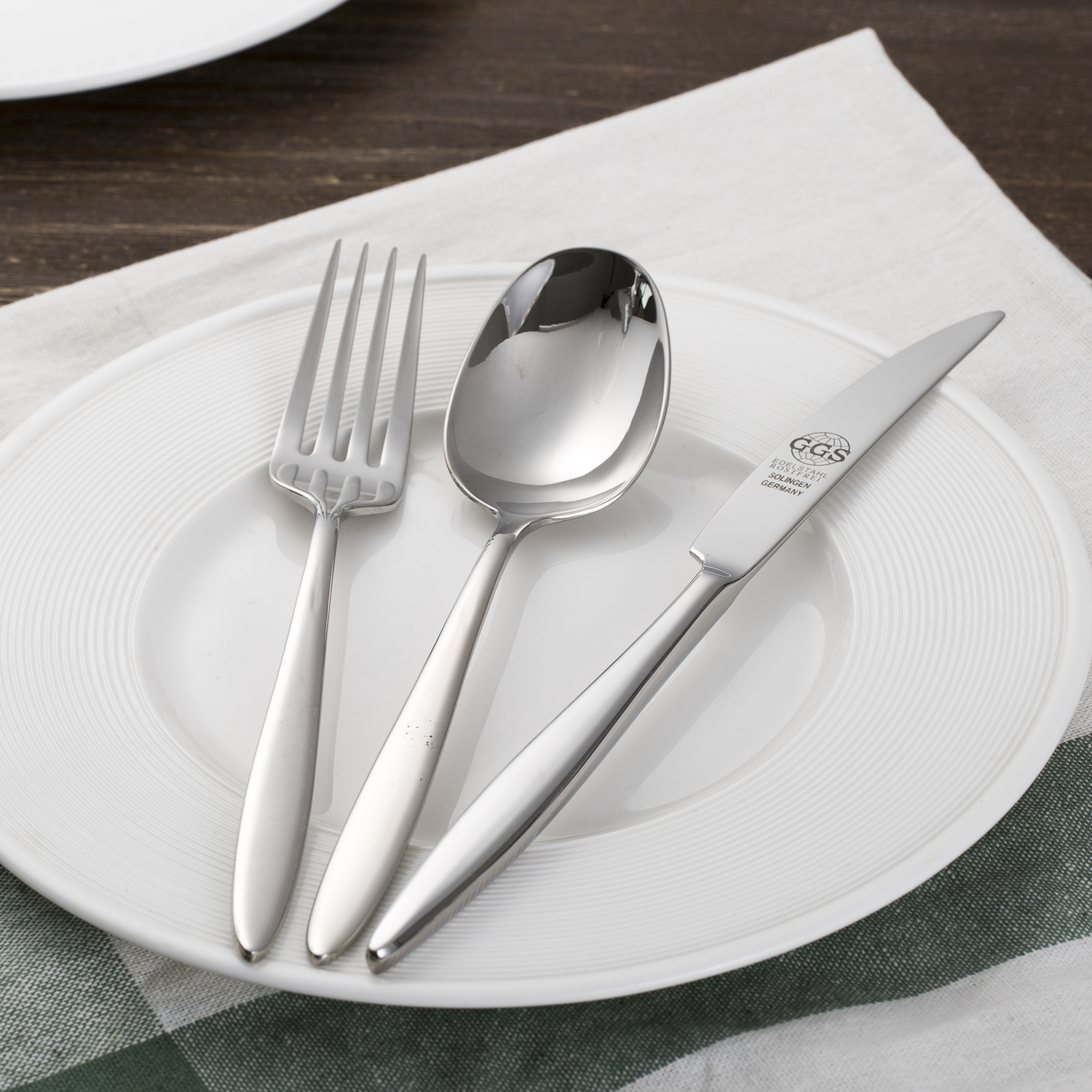 德国进口精品不锈钢餐具-GGS不锈钢餐具套装Yvonne高品质不锈钢细柄设计