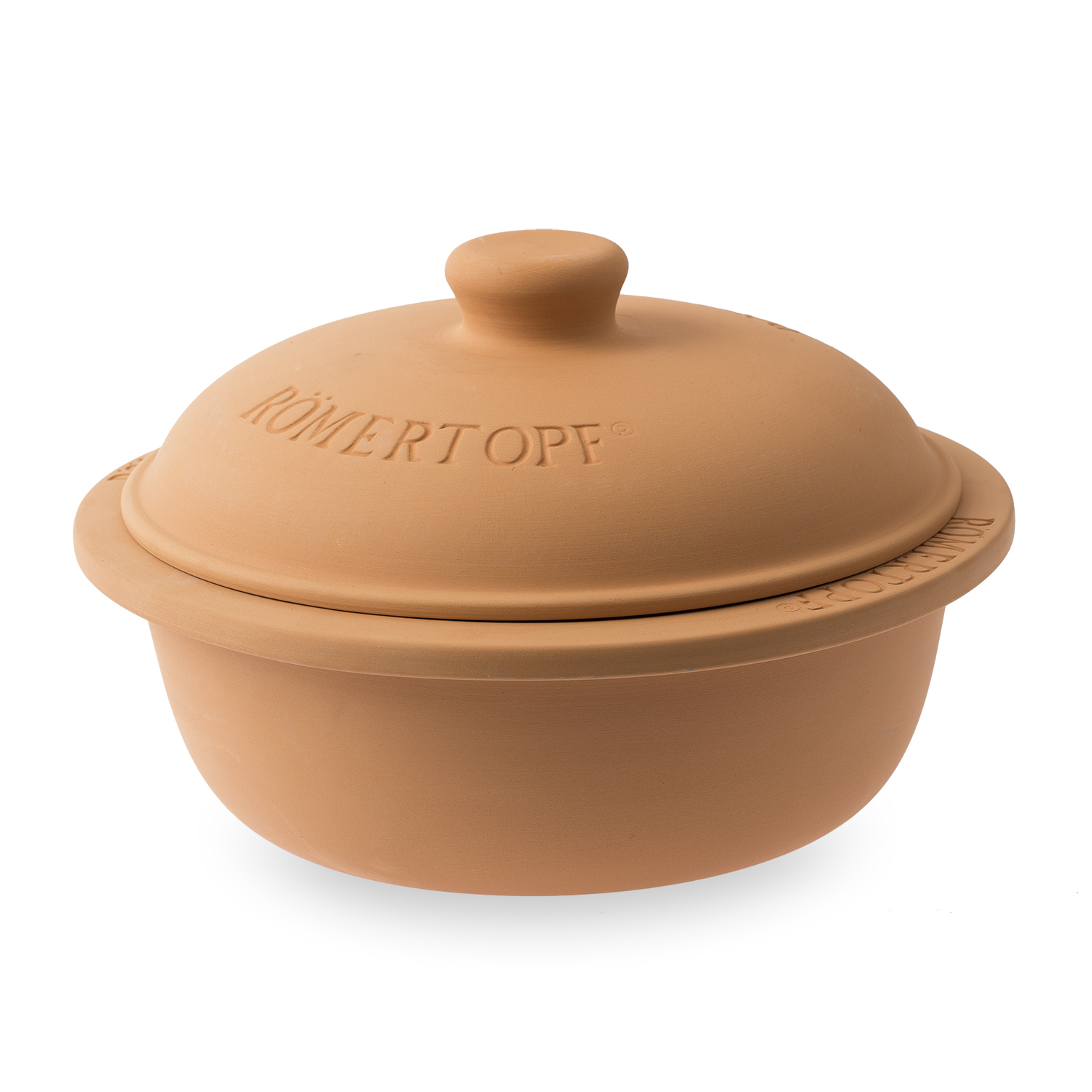 德国进口电陶烤锅-Römertopf陶制烤锅(圆形) - 电陶烤锅 德国进口电陶烤锅-Römertopf陶制烤锅(圆形) - 电陶烤锅