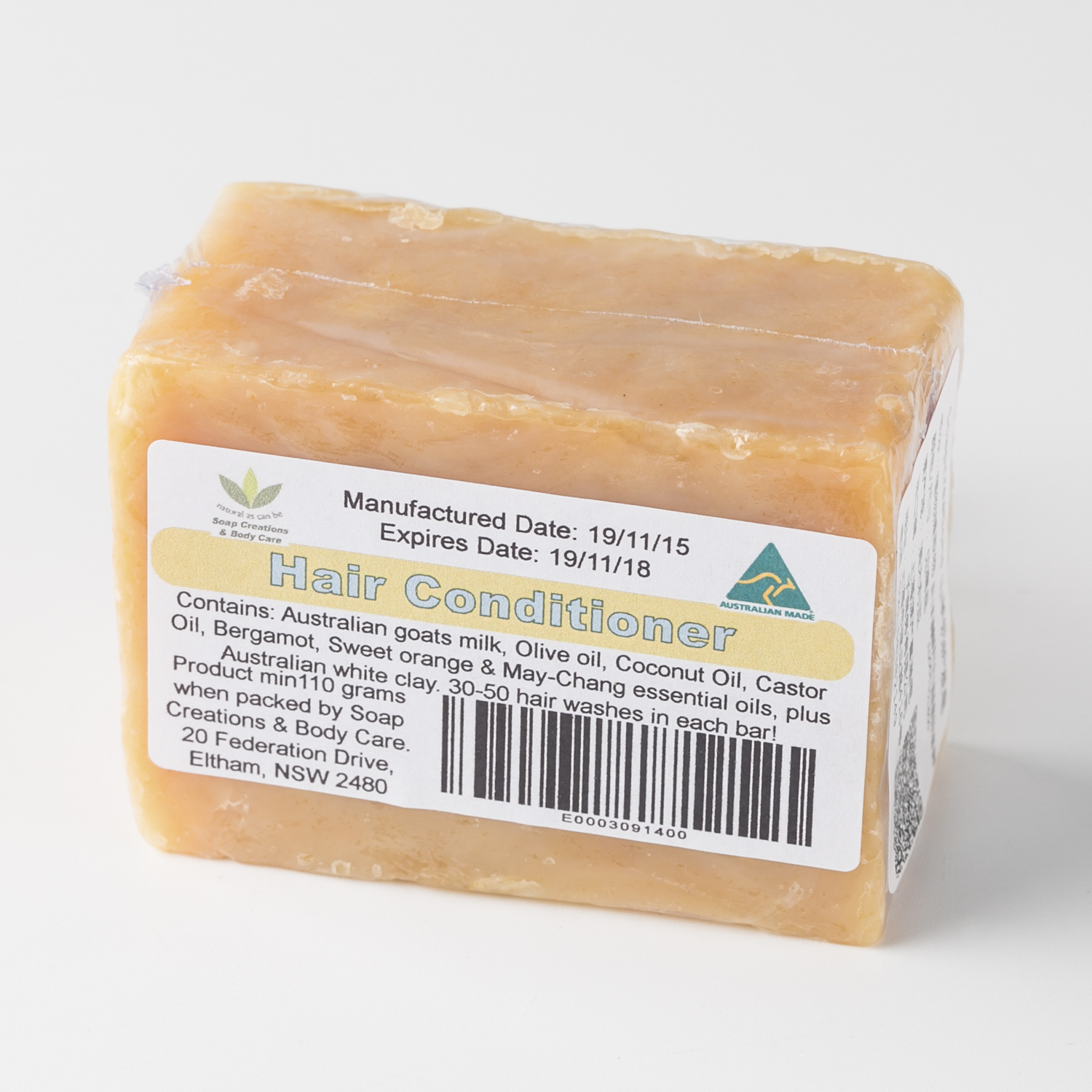 澳大利亚进口山羊奶护发皂-Soap Creations天然山羊奶护发皂 澳大利亚进口山羊奶护发皂-Soap Creations天然山羊奶护发皂