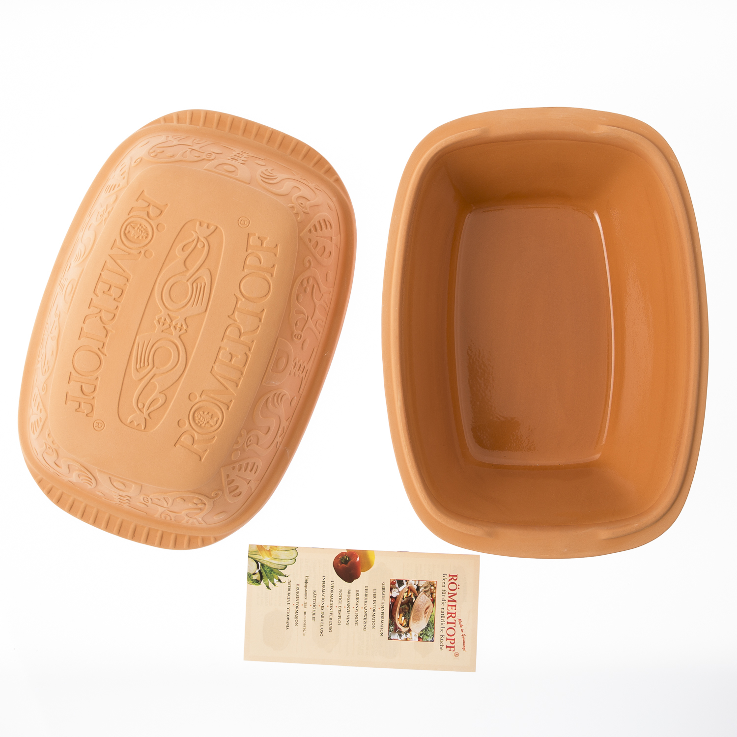 德国进口烤锅-Römertopf陶制烤锅(加大型号)