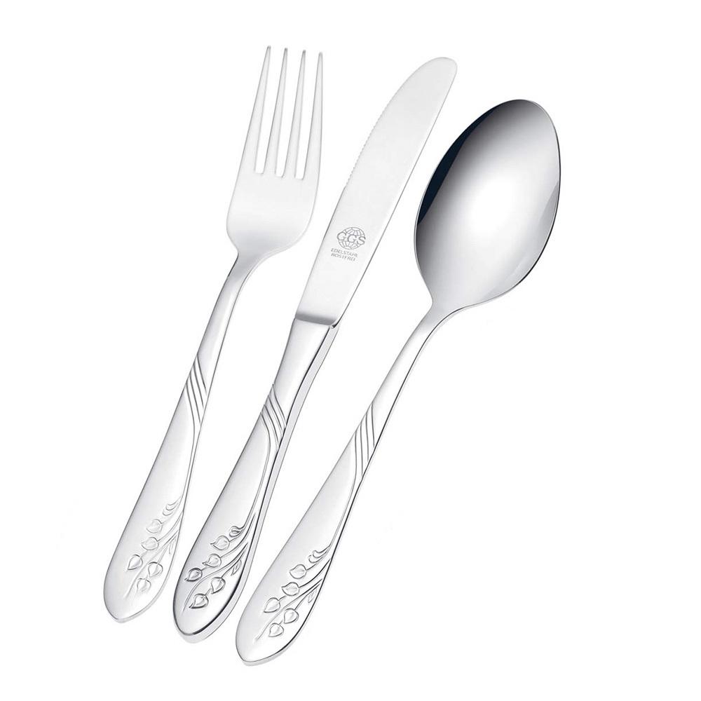 德国进口高级餐具-进口高级餐具-GGS不锈钢餐具套装Jeanette高端不锈钢精美树叶图案 - 高级餐具 德国进口高级餐具-进口高级餐具-GGS不锈钢餐具套装Jeanette高端不锈钢精美树叶图案 - 高级餐具