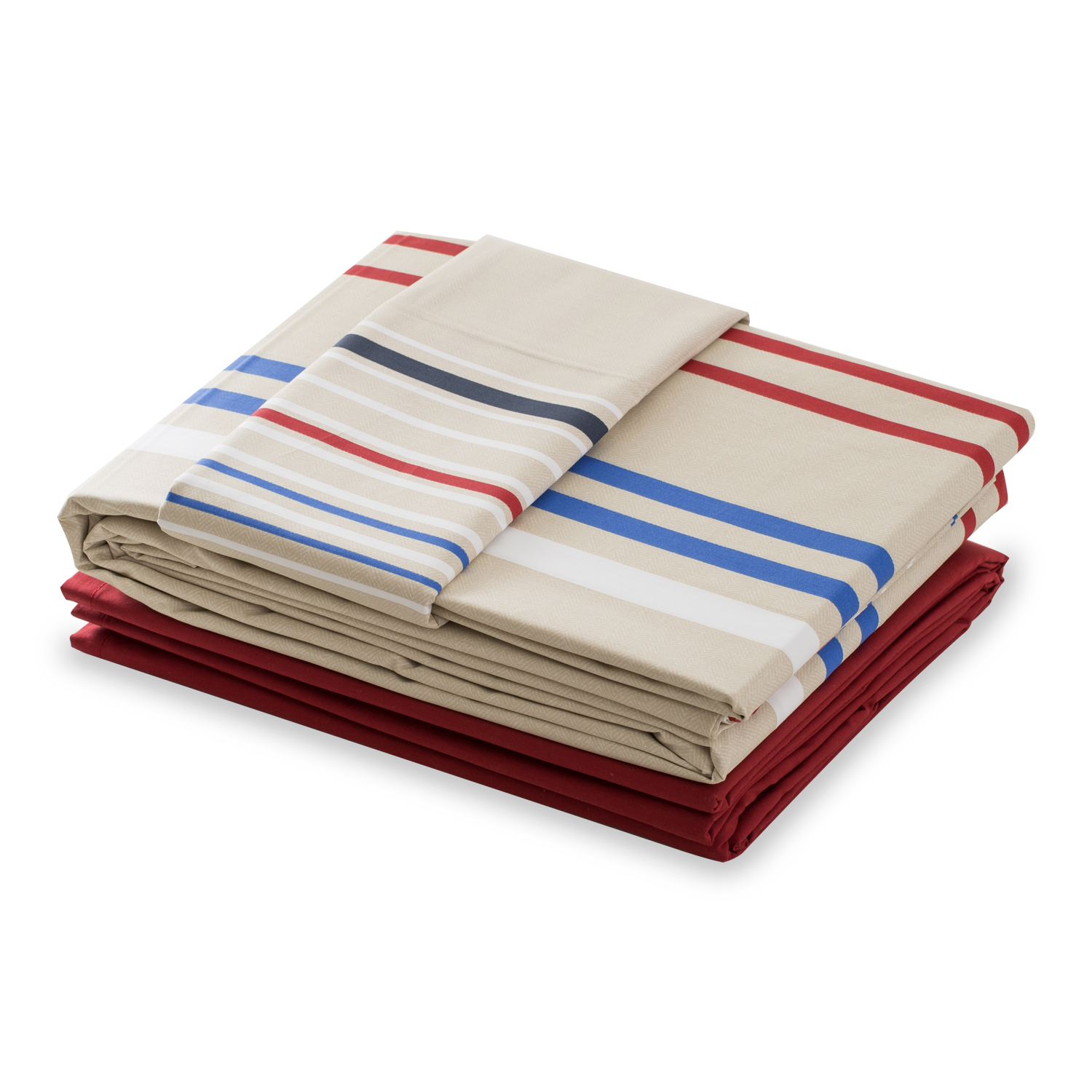 法国进口夏季枕套-进口Blanc des Vosges枕套-高级密织100%纯棉日落系列枕套