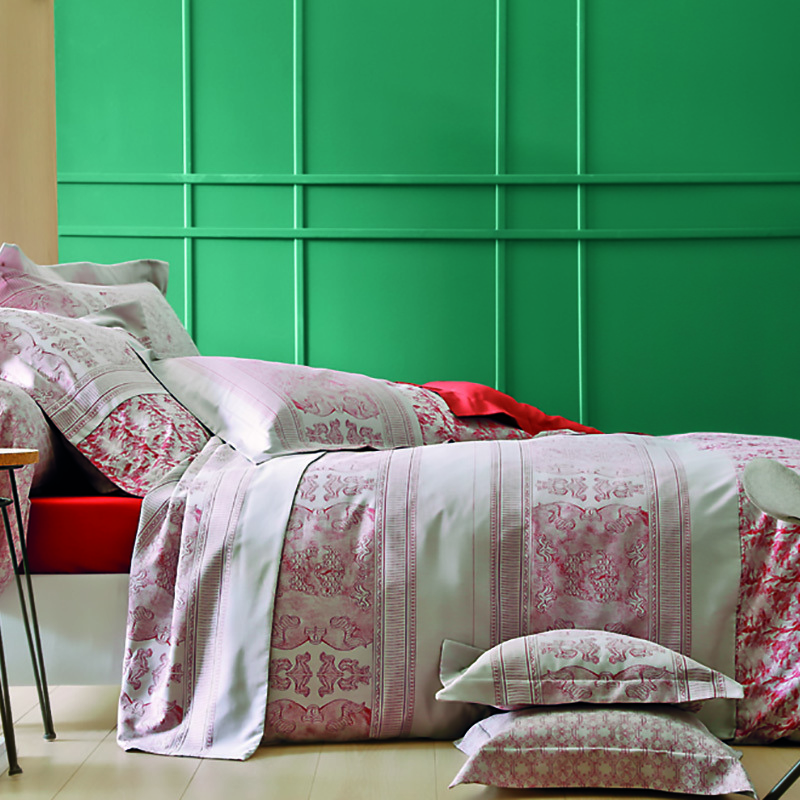 法国进口纯色被套-原装进口被套-Blanc des Vosges贡缎提花慕拉诺系列被套 - 纯色被套