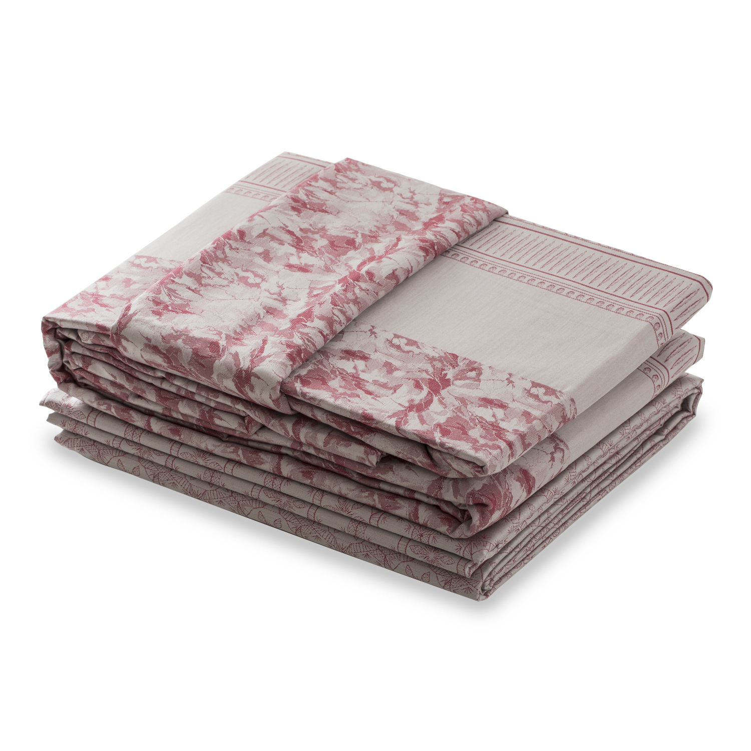 法国进口纯色被套-原装进口被套-Blanc des Vosges贡缎提花慕拉诺系列被套