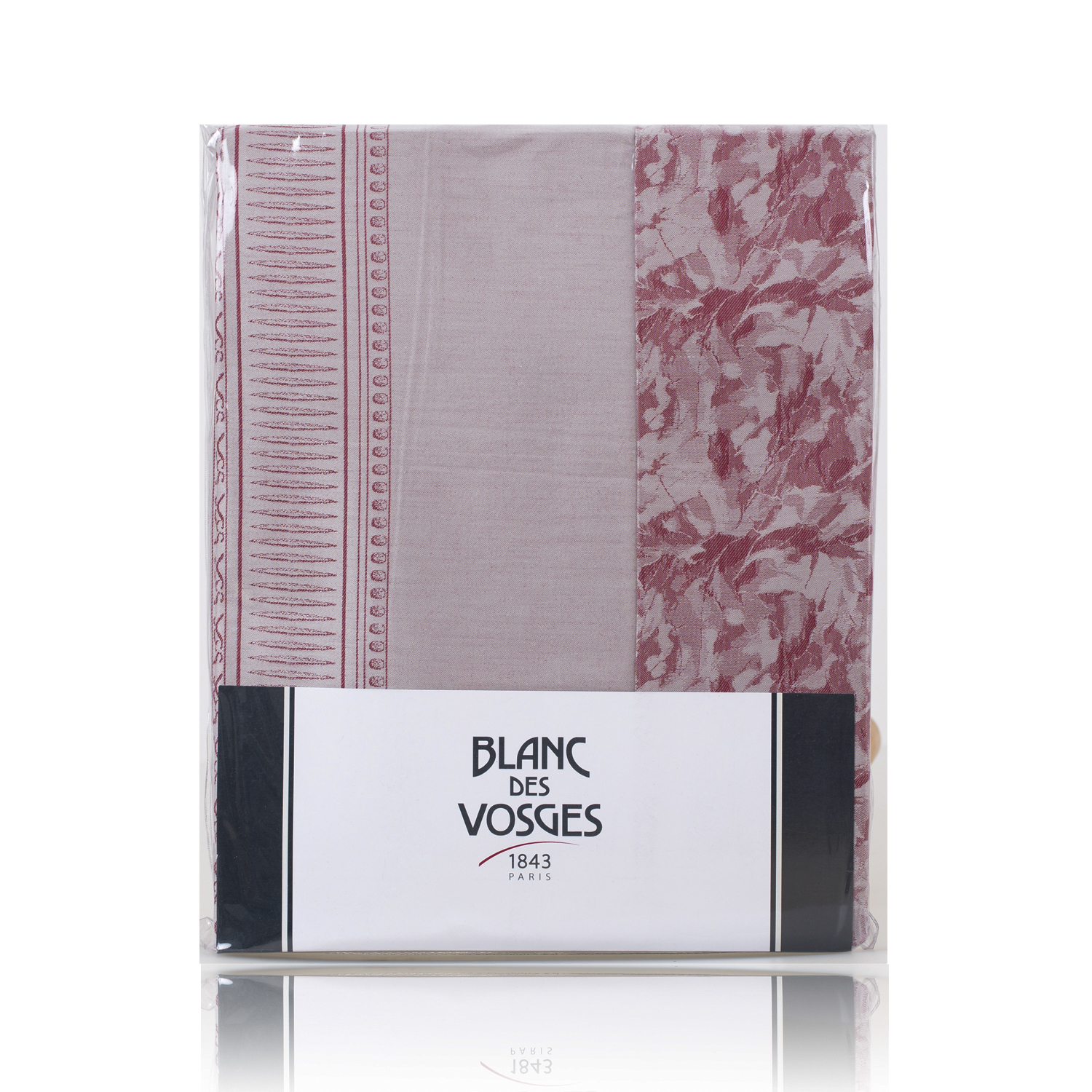 法国进口纯色被套-原装进口被套-Blanc des Vosges贡缎提花慕拉诺系列被套