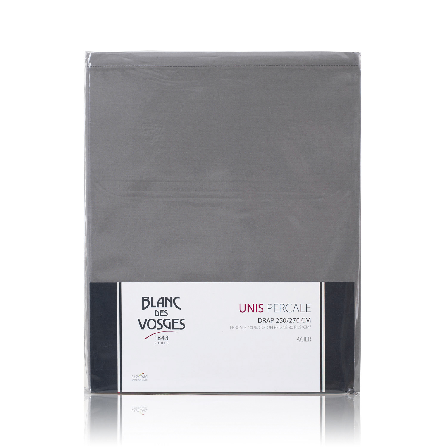 法国进口床单四件套-进口床单四件套-Blanc des Vosges高级密织100%纯棉欧培拉系列床单