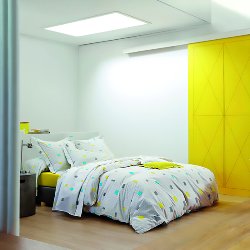 法国进口全棉被套-进口Blanc des Vosges 100%全棉被套 高级密织工艺被套 网格系列被套 - 全棉被套