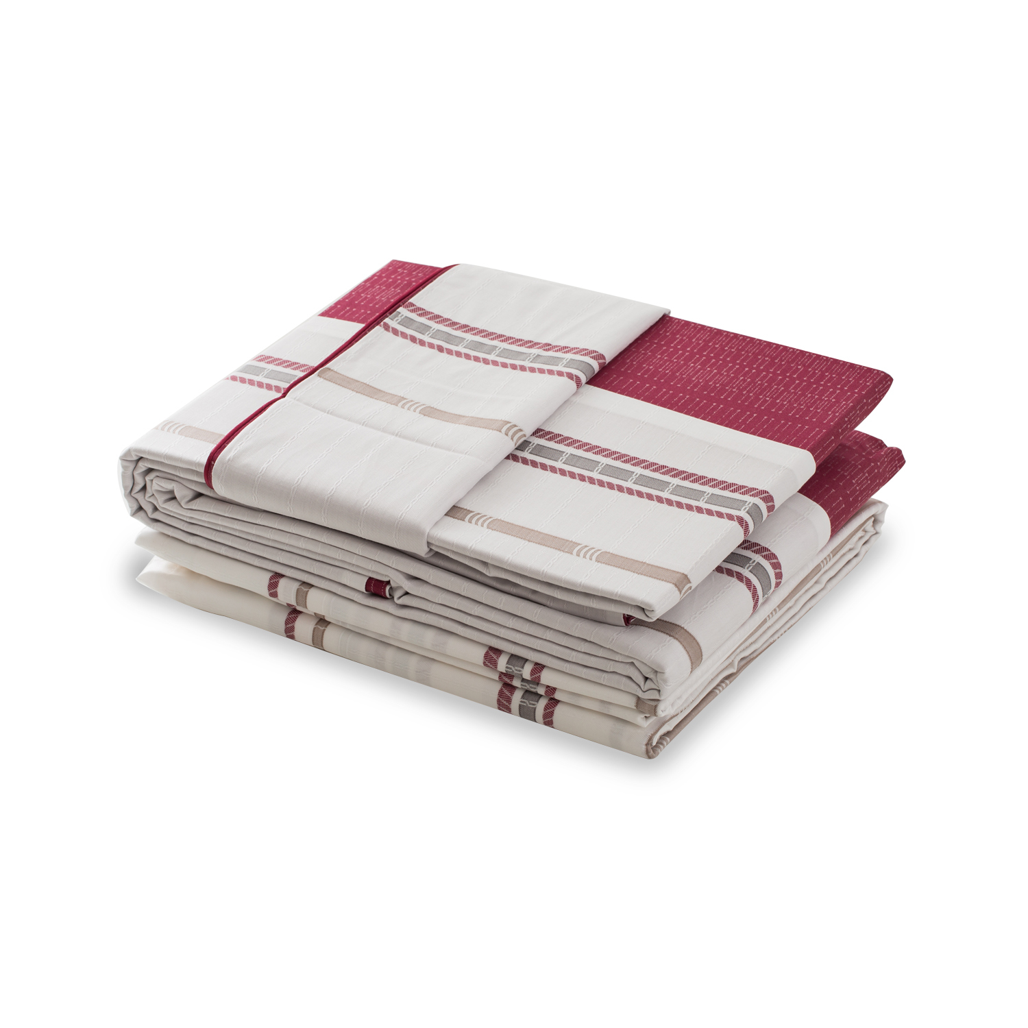 法国进口记忆枕枕套-BlancdesVosges贡缎提花帆船镜石榴枕套