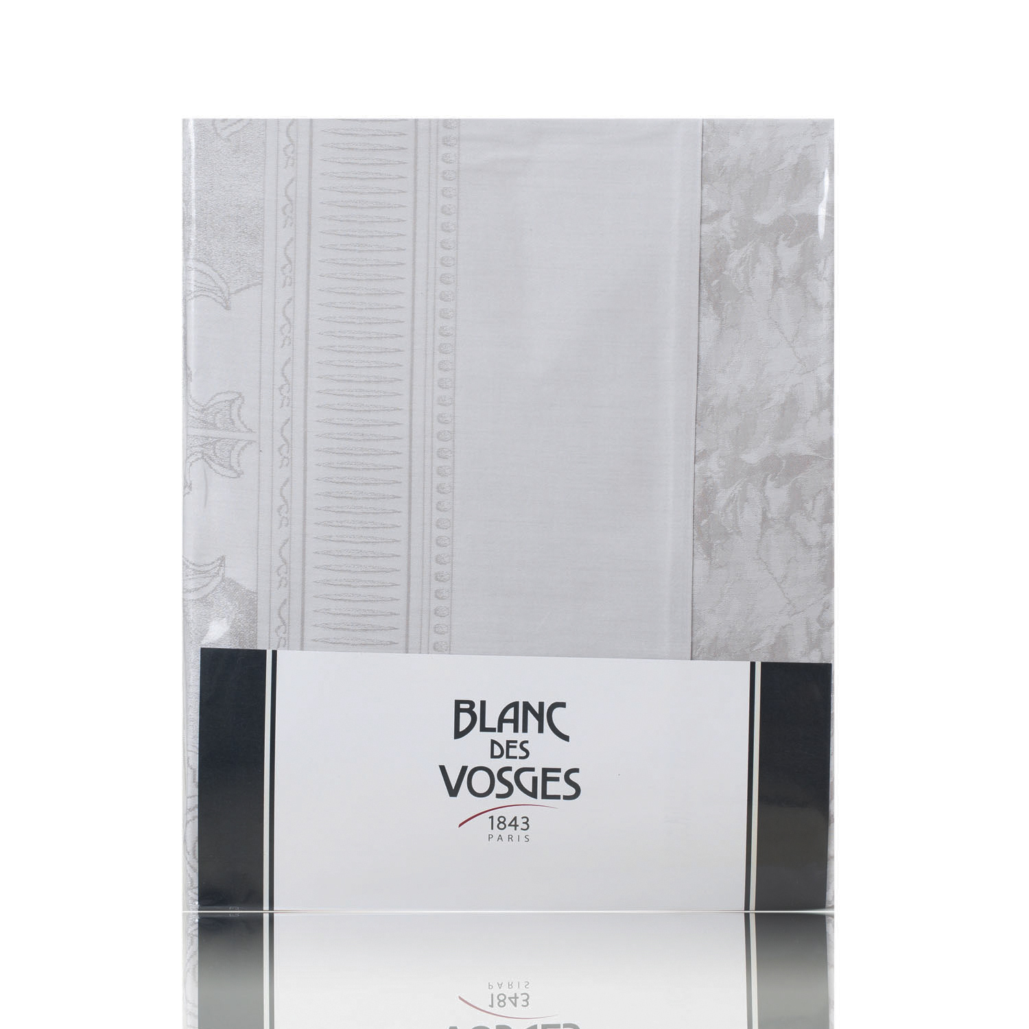 法国进口纯棉加厚被套-进口被套-Blanc des Vosges贡缎提花慕拉诺系列被套