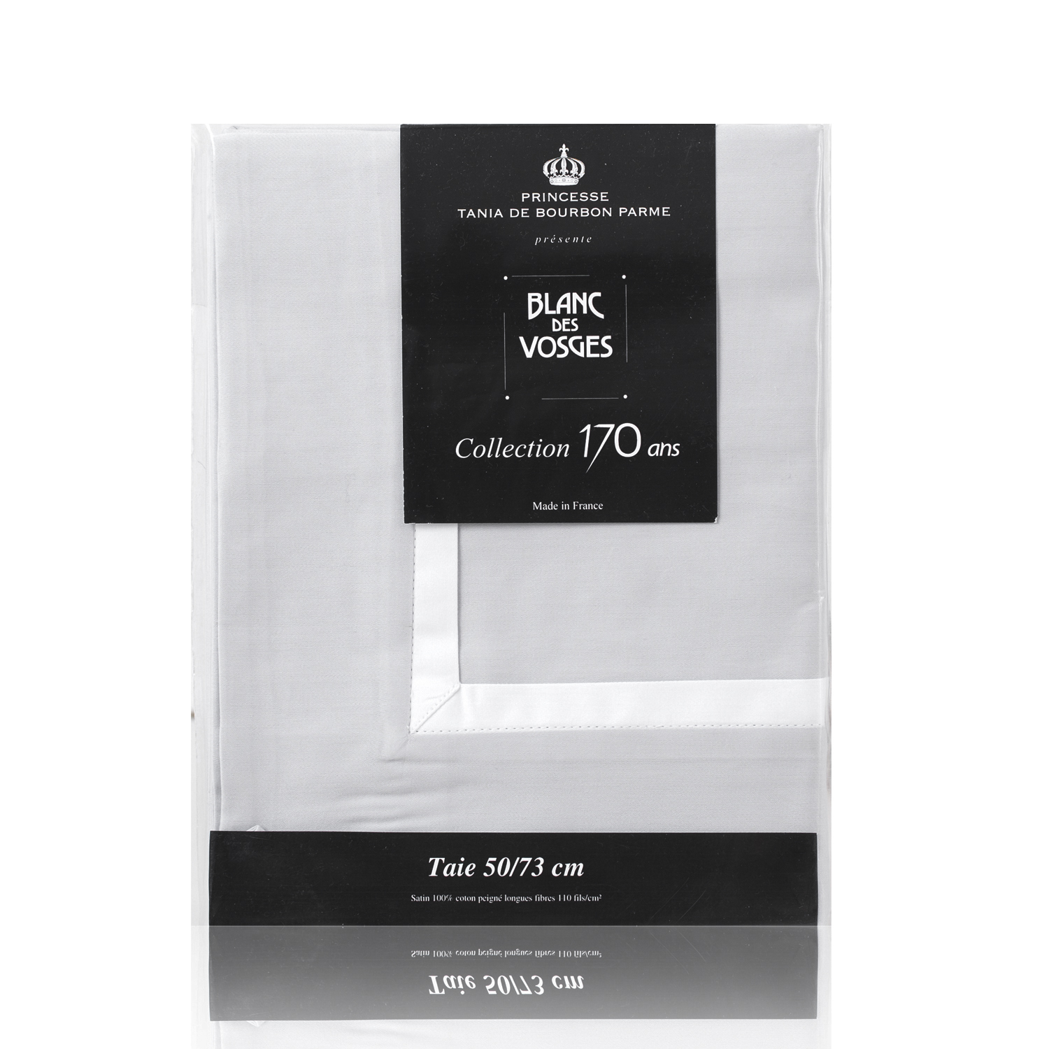 法国进口枕套-进口Blanc des Vosges枕套-100%缎纹棉安布瓦斯系列枕套