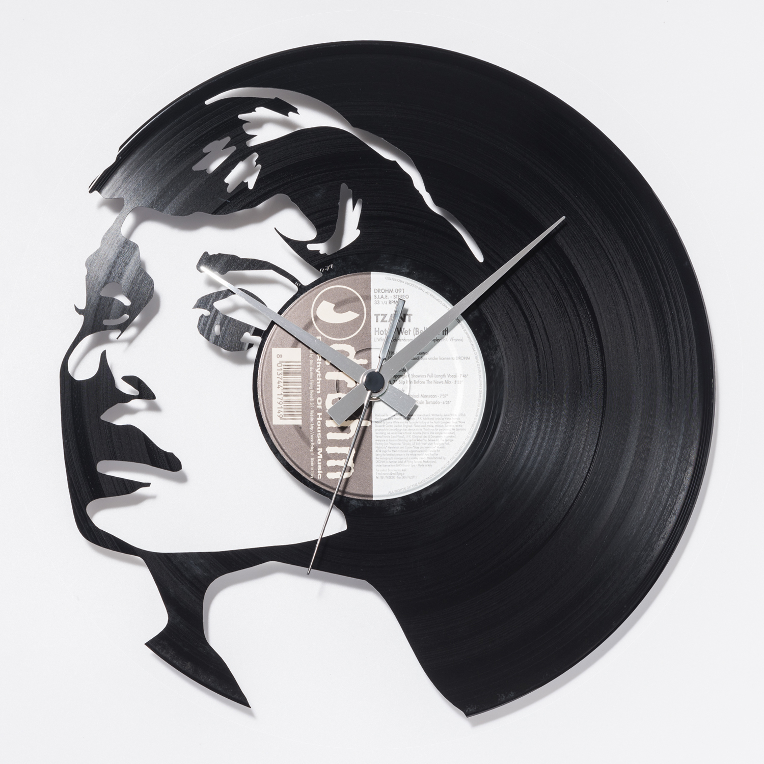 意大利进口欧式挂钟-DISCOCLOCK奥德丽小姐碟盘挂钟 意大利进口欧式挂钟-DISCOCLOCK奥德丽小姐碟盘挂钟