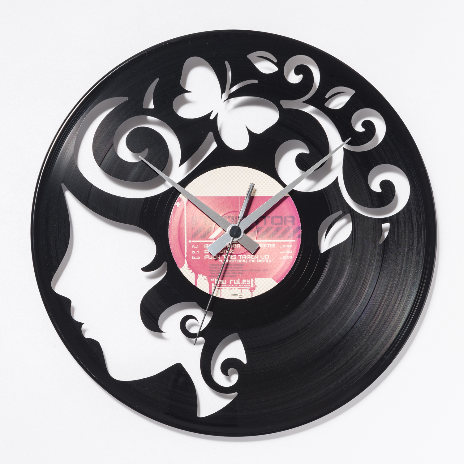 意大利进口客厅石英钟-DISCOCLOCK头脑风暴碟盘挂钟 意大利进口客厅石英钟-DISCOCLOCK头脑风暴碟盘挂钟