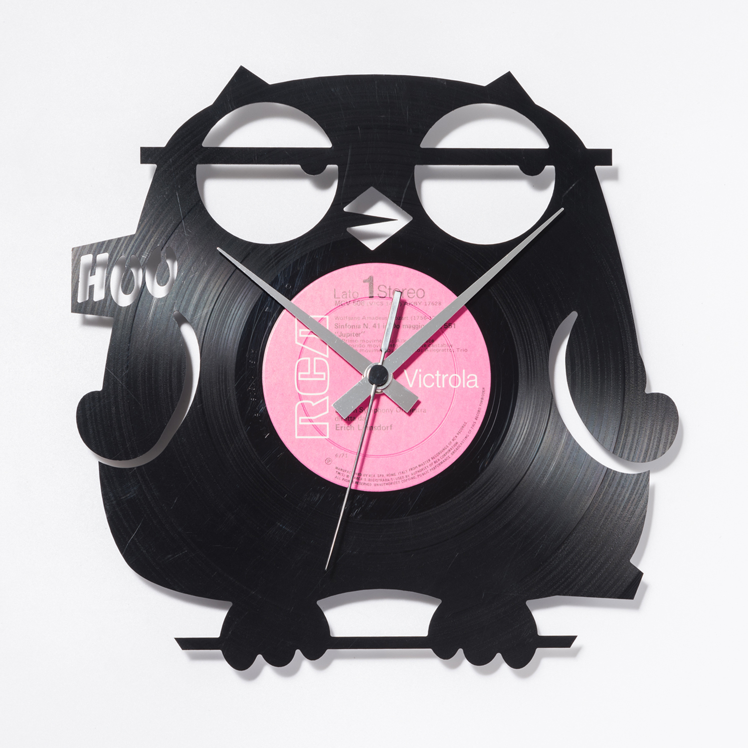 意大利进口家庭挂钟-DISCOCLOCK胖胖猫头鹰碟盘挂钟 意大利进口家庭挂钟-DISCOCLOCK胖胖猫头鹰碟盘挂钟