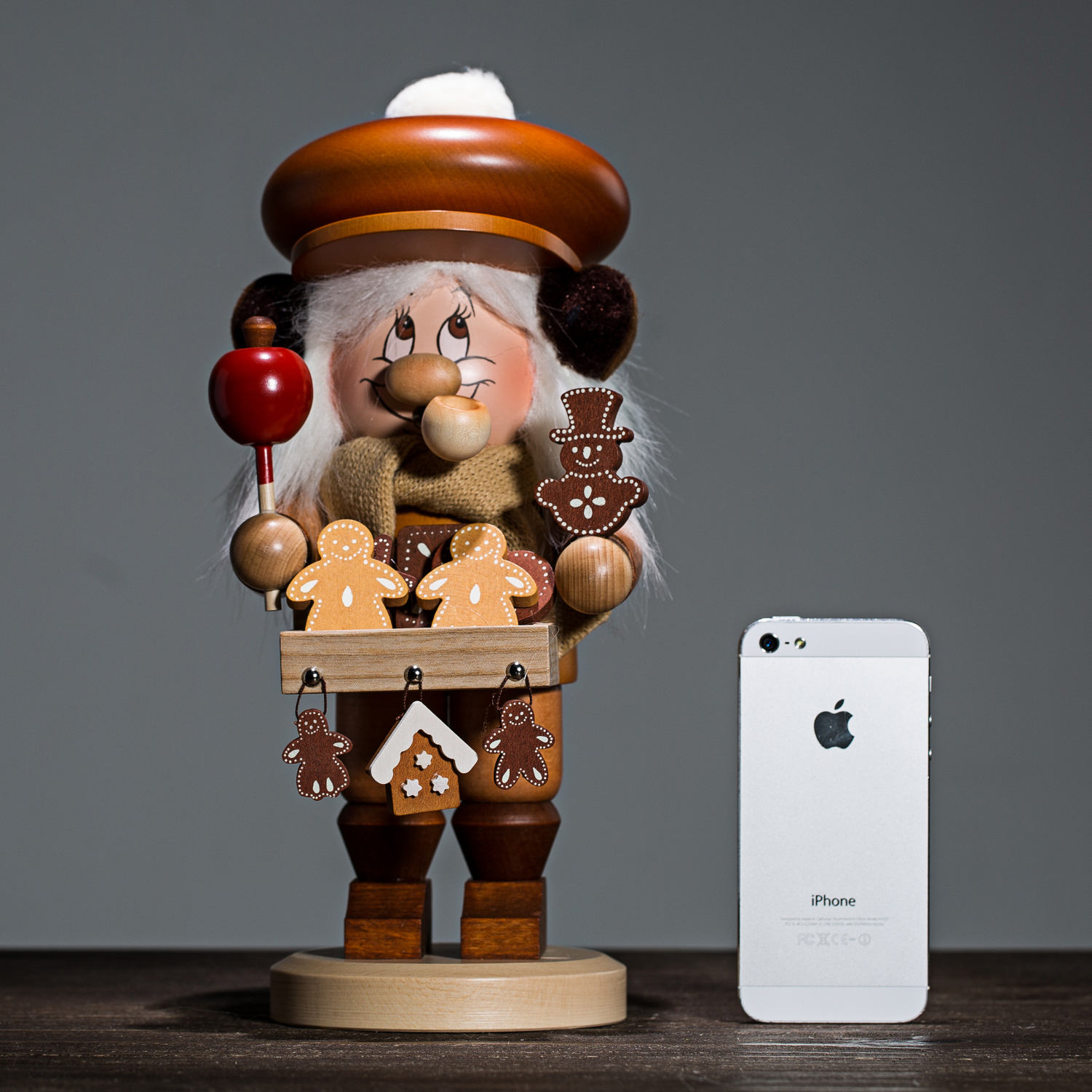 德国进口香薰饰品-Christian Ulbricht“卖蜂蜜饼的精灵”香薰木偶