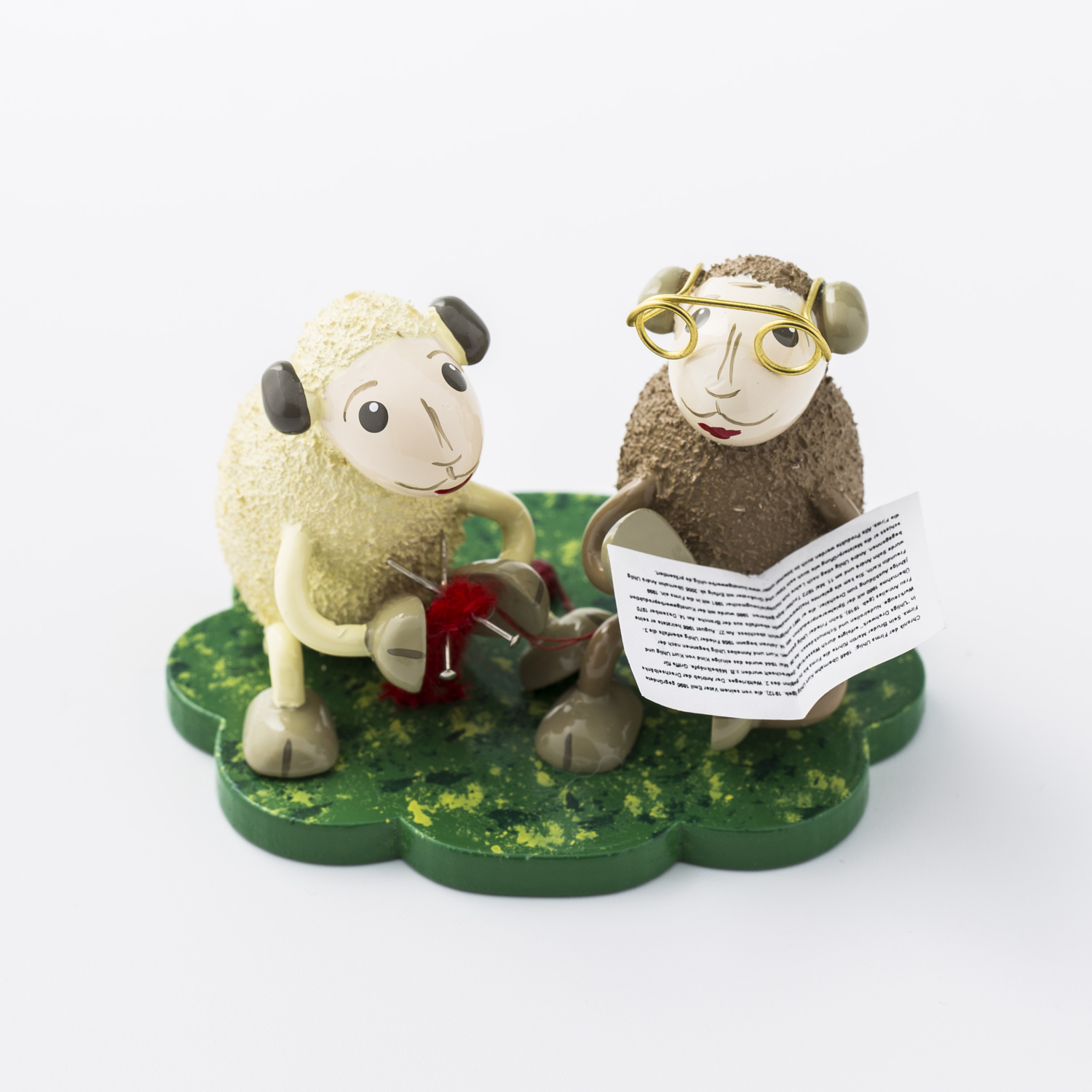 德国进口客厅摆设装饰品-Kunstgewerbe Uhlig “和蔼的爷爷奶奶”咩咩羊系列 德国进口客厅摆设装饰品-Kunstgewerbe Uhlig “和蔼的爷爷奶奶”咩咩羊系列