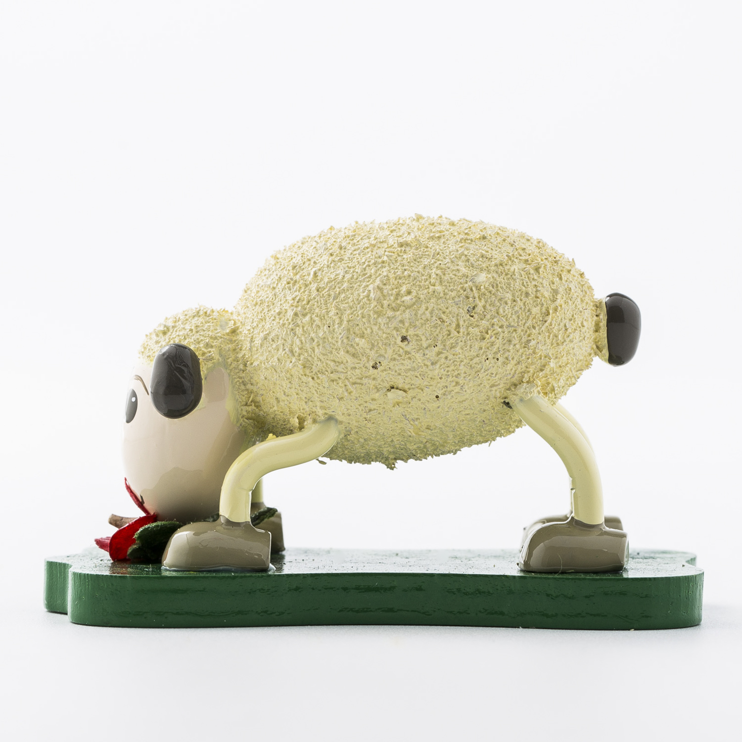 德国进口房间装饰品摆件-Kunstgewerbe Uhlig “闻花香的咩咩羊” 咩咩羊系列