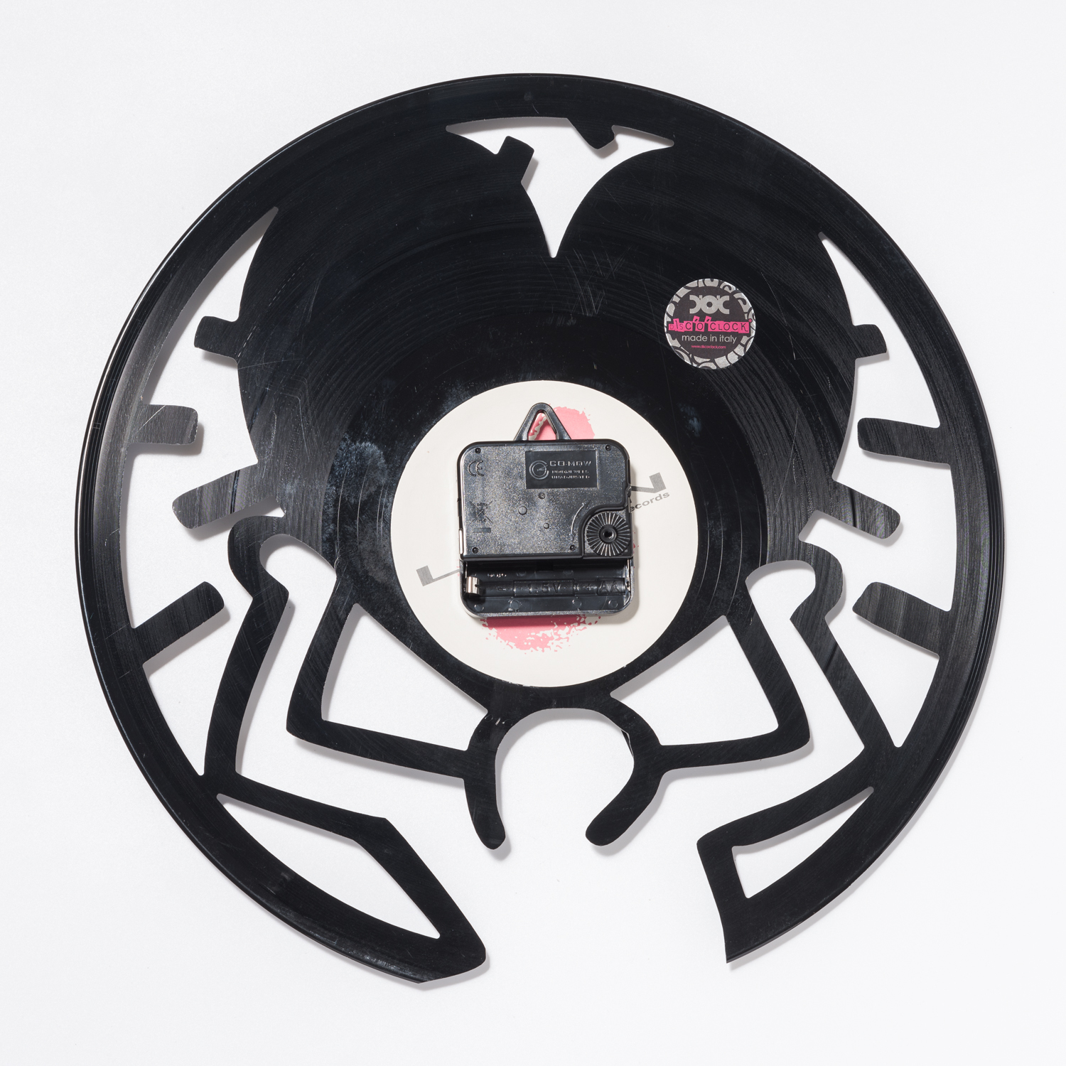 意大利进口日历挂钟-DISCOCLOCK基思先生碟盘挂钟