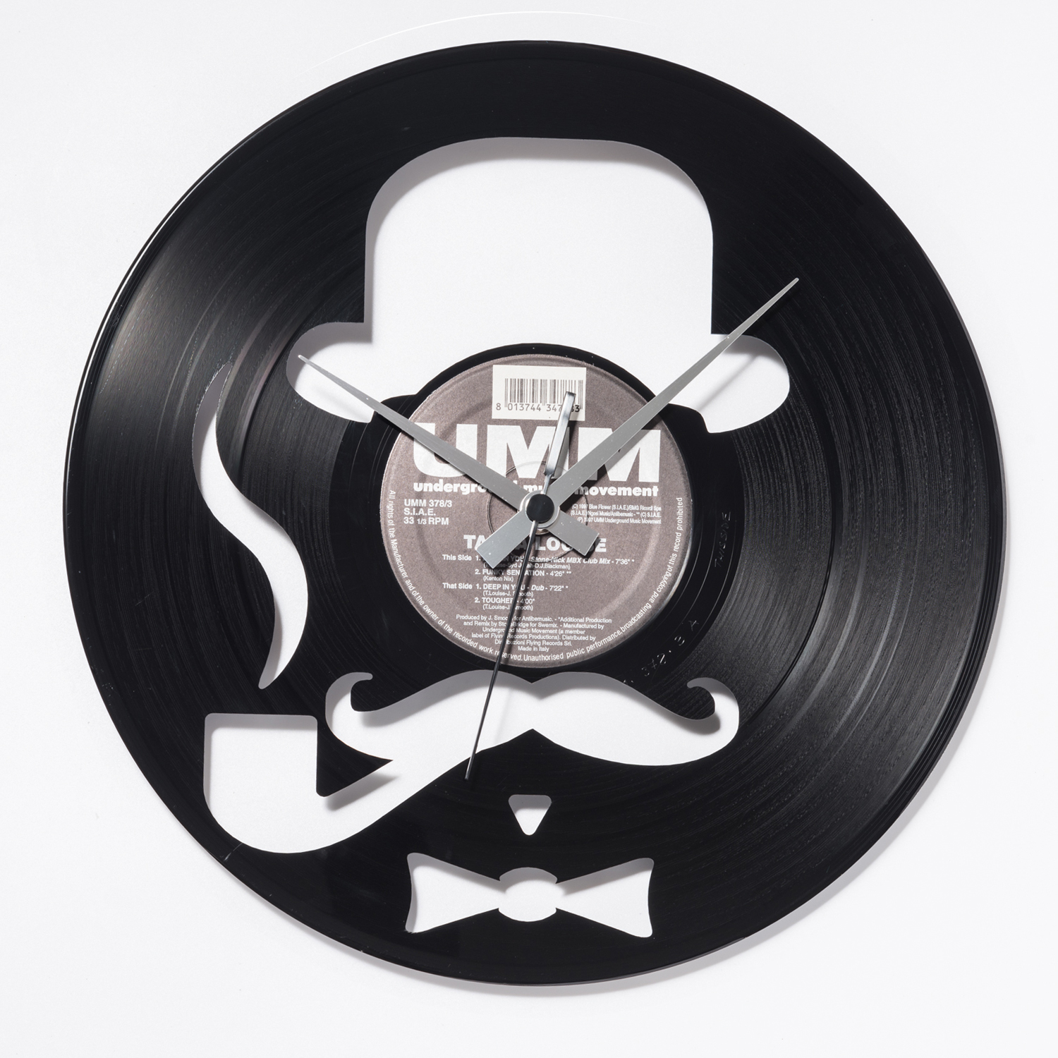 意大利进口礼品挂钟-DISCOCLOCK哈里先生碟盘挂钟 意大利进口礼品挂钟-DISCOCLOCK哈里先生碟盘挂钟