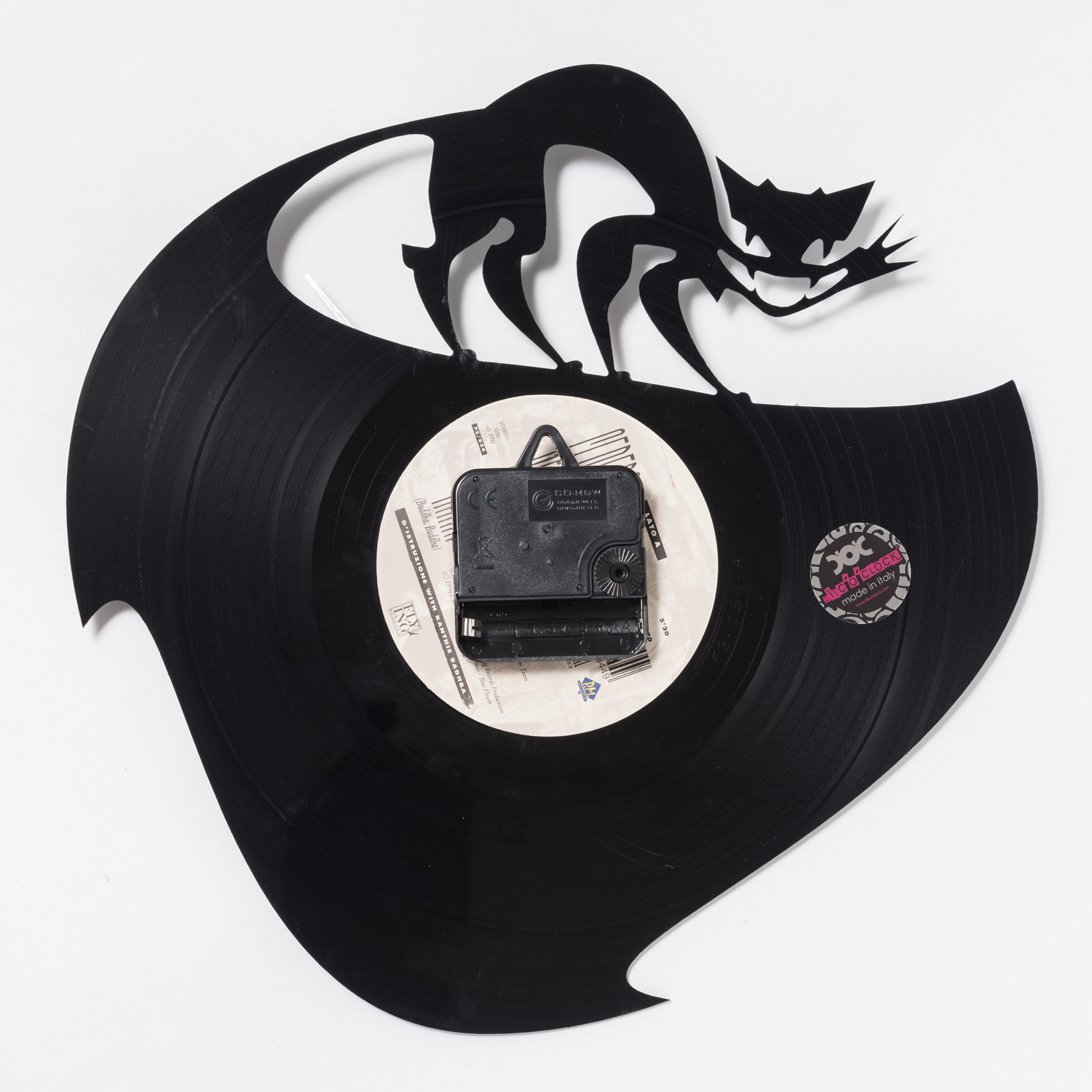 意大利进口挂表-DISCOCLOCK冒险旅程碟盘挂钟