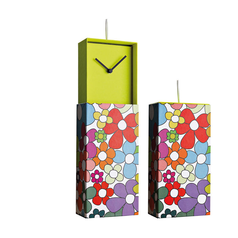 意大利进口diy创意钟表-CREATIVANDO藏在盒子里的钟表 五彩花儿 意大利进口diy创意钟表-CREATIVANDO藏在盒子里的钟表 五彩花儿