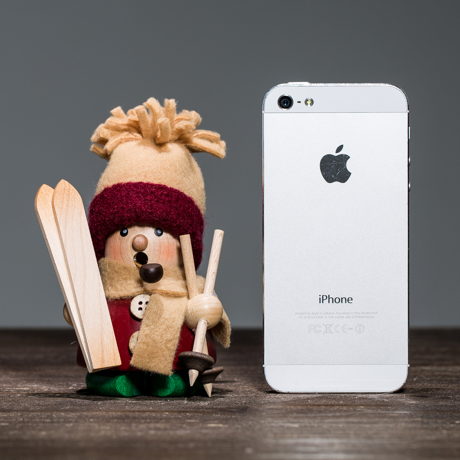 德国进口天然香薰-Christian Ulbricht“滑冰的宝宝”香薰木偶