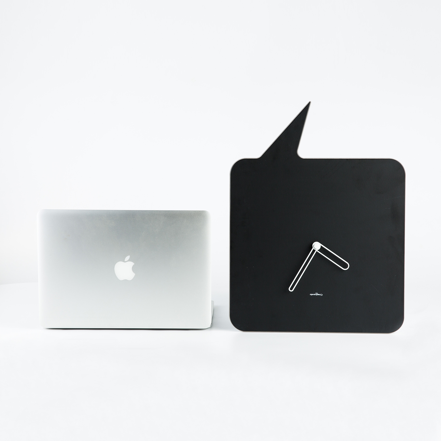 意大利进口客厅艺术挂钟-CREATIVANDO经典逗号挂钟小号