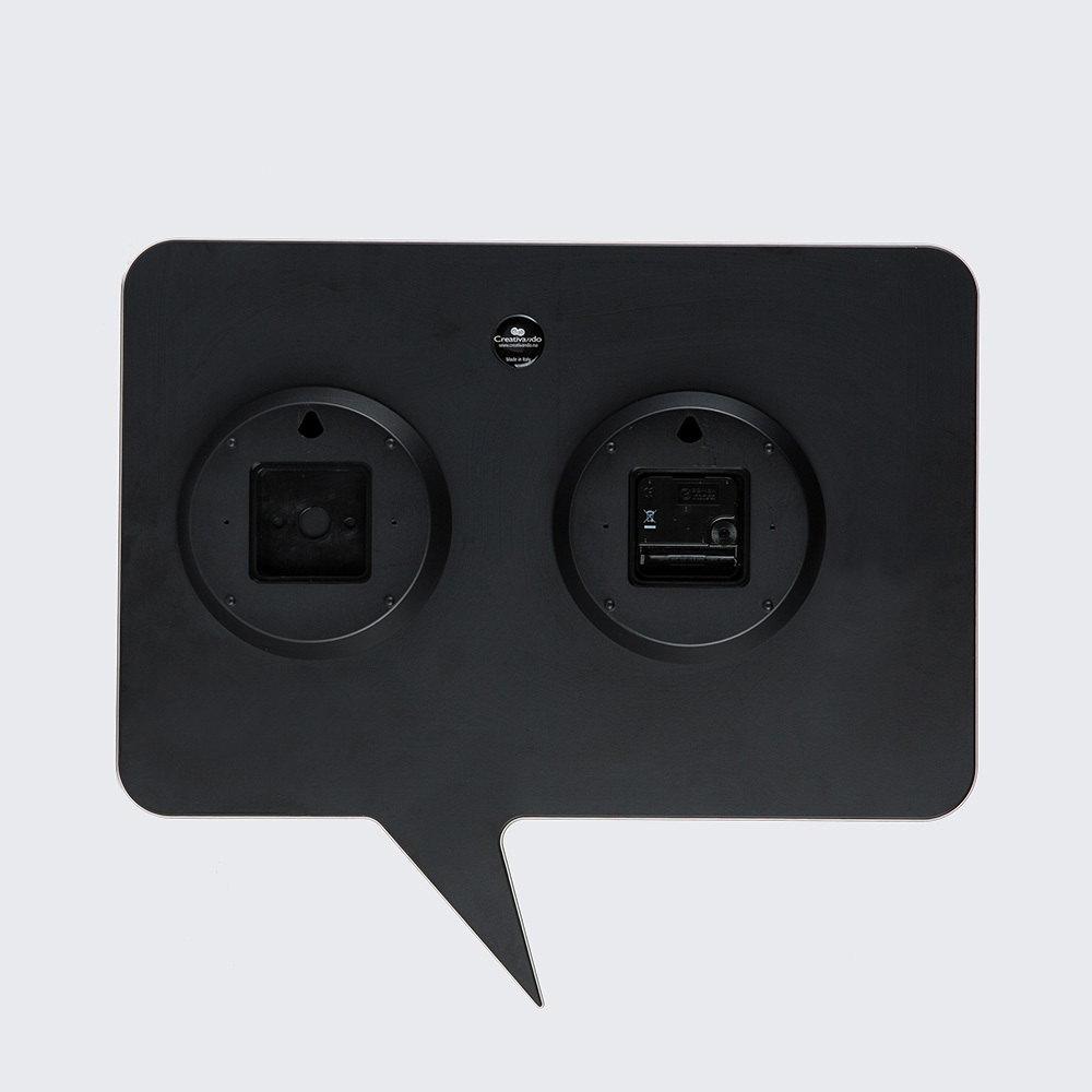 意大利进口客厅装饰挂钟-CREATIVANDO经典逗号挂钟 大号