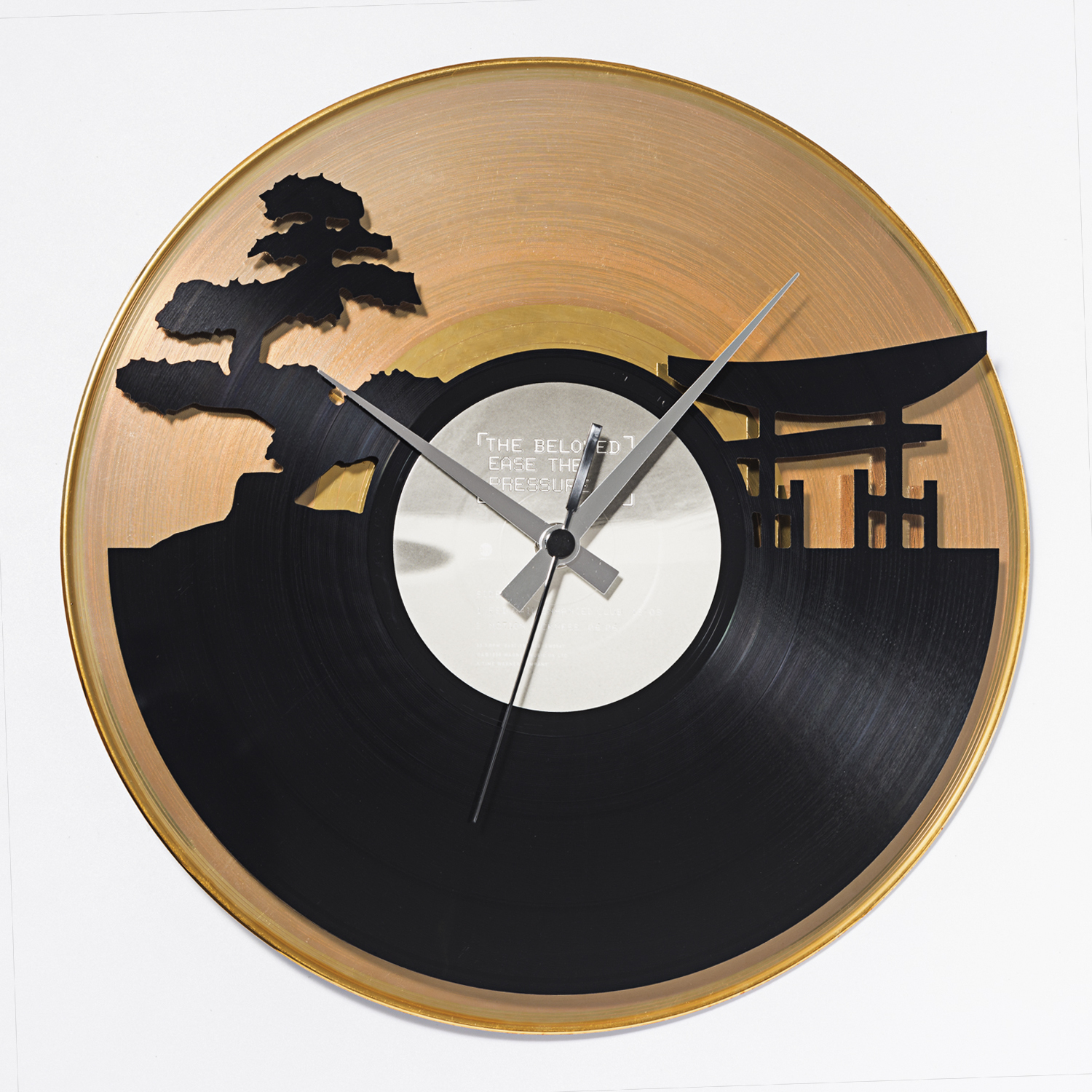 意大利进口家里挂钟-DISCOCLOCK夕阳之美碟盘挂钟 意大利进口家里挂钟-DISCOCLOCK夕阳之美碟盘挂钟