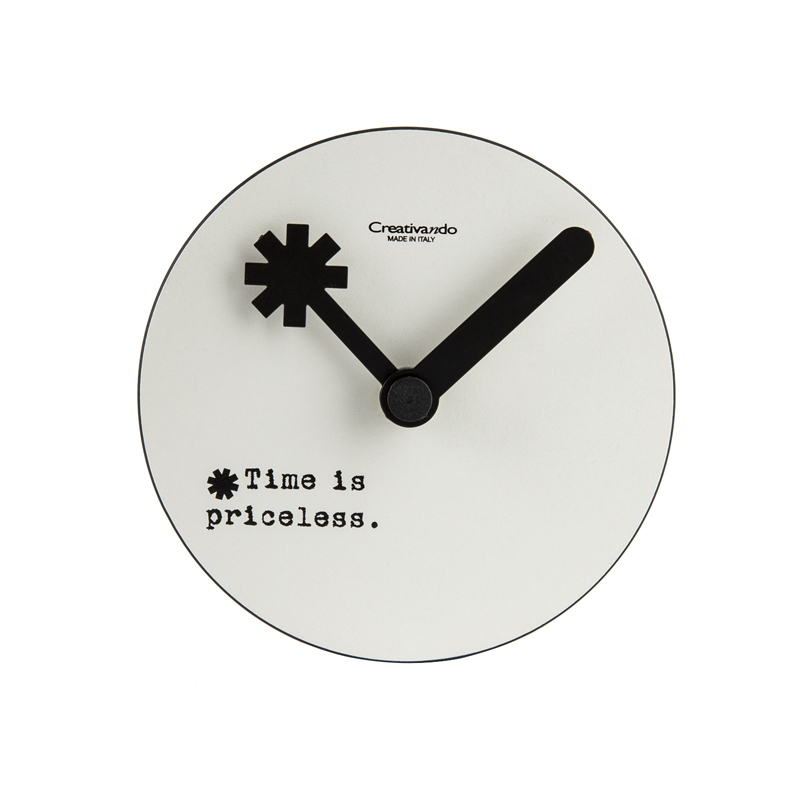 意大利进口圆盘挂钟-CREATIVANDO经典圆盘挂钟 时间