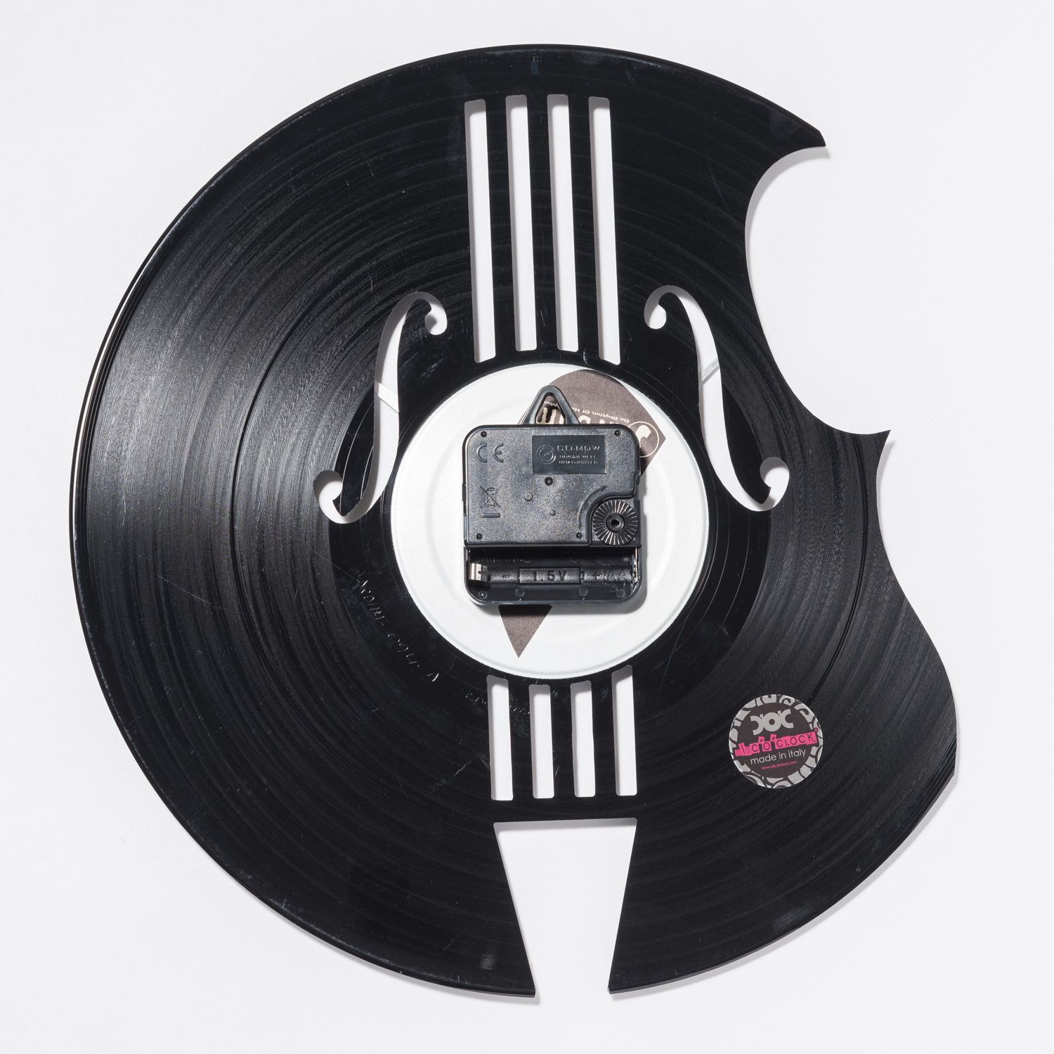 意大利进口高档挂钟-DISCOCLOCK天籁之音碟盘挂钟