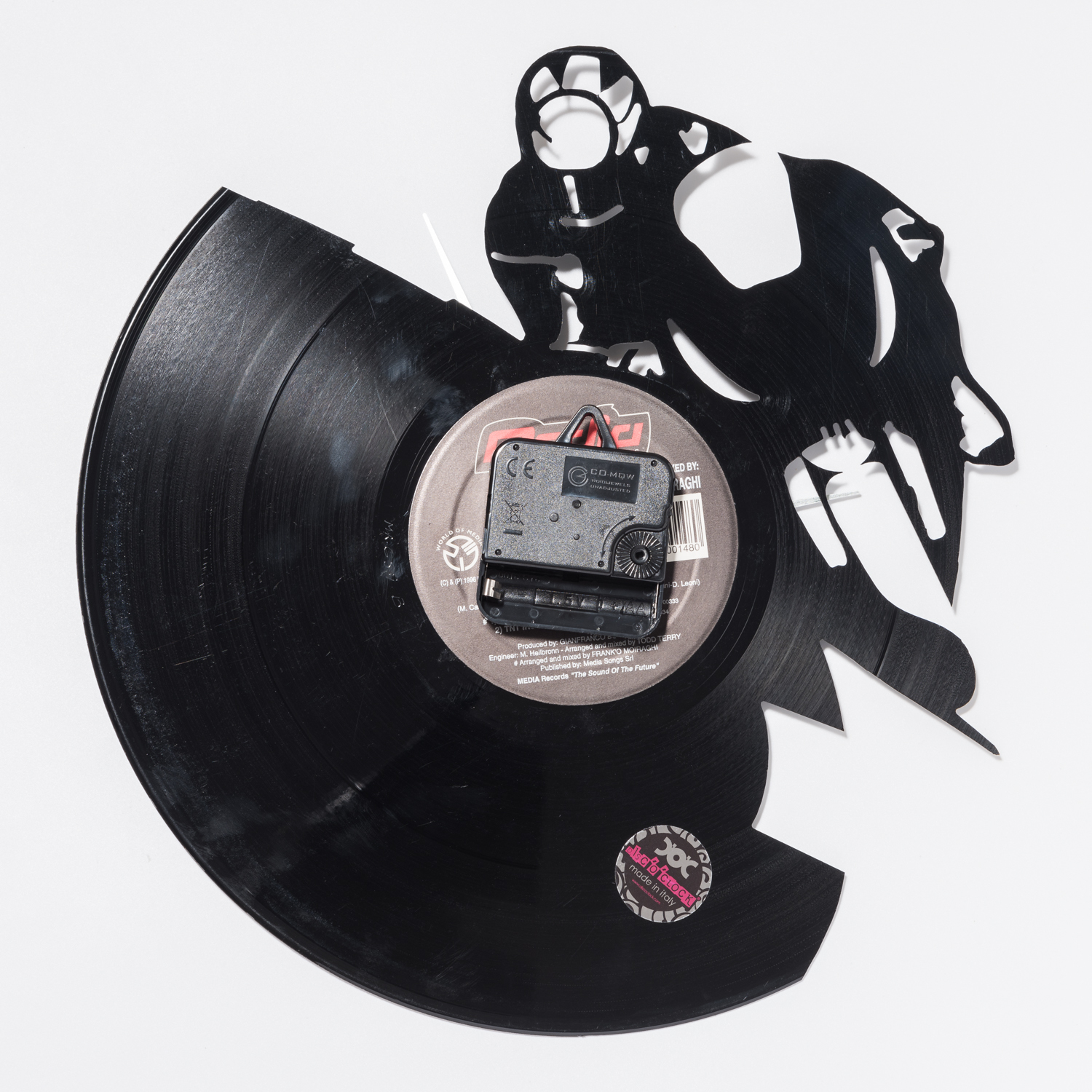 意大利进口齿轮挂钟-DISCOCLOCK小燕子碟盘挂钟