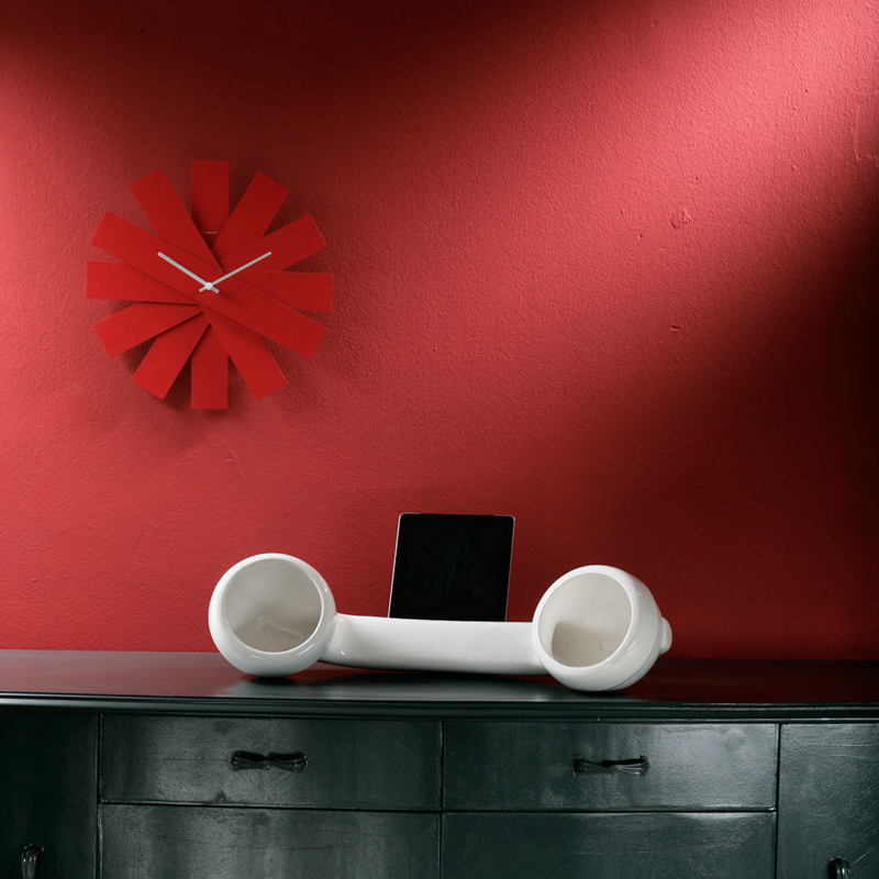 意大利进口创意简约挂钟-CREATIVANDO经典创意挂钟 昼夜摇滚