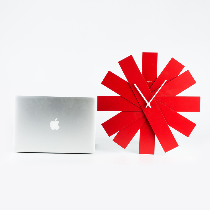 意大利进口创意简约挂钟-CREATIVANDO经典创意挂钟 昼夜摇滚