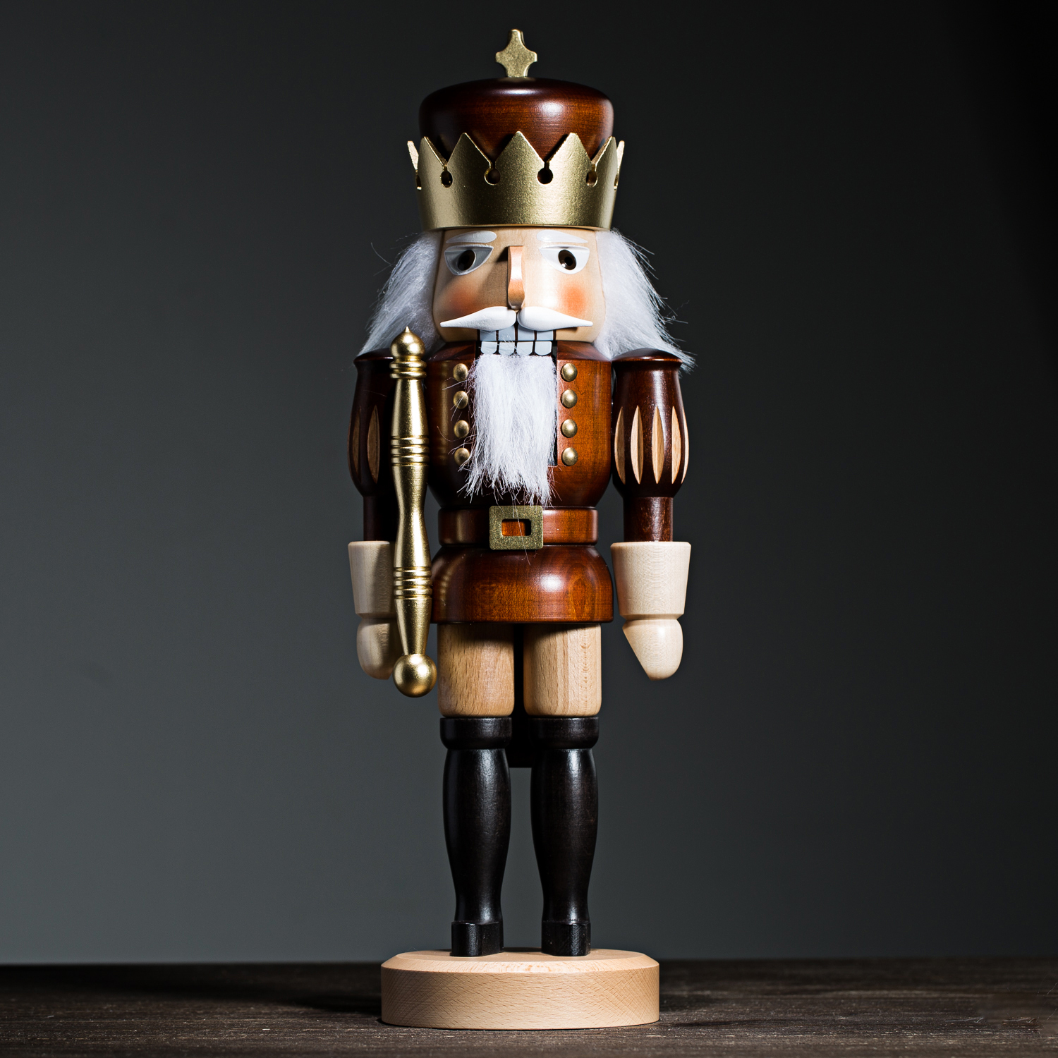 德国进口胡桃夹子木偶-Christian Ulbricht“国王”胡桃夹子 - 胡桃夹子木偶 德国进口胡桃夹子木偶-Christian Ulbricht“国王”胡桃夹子 - 胡桃夹子木偶