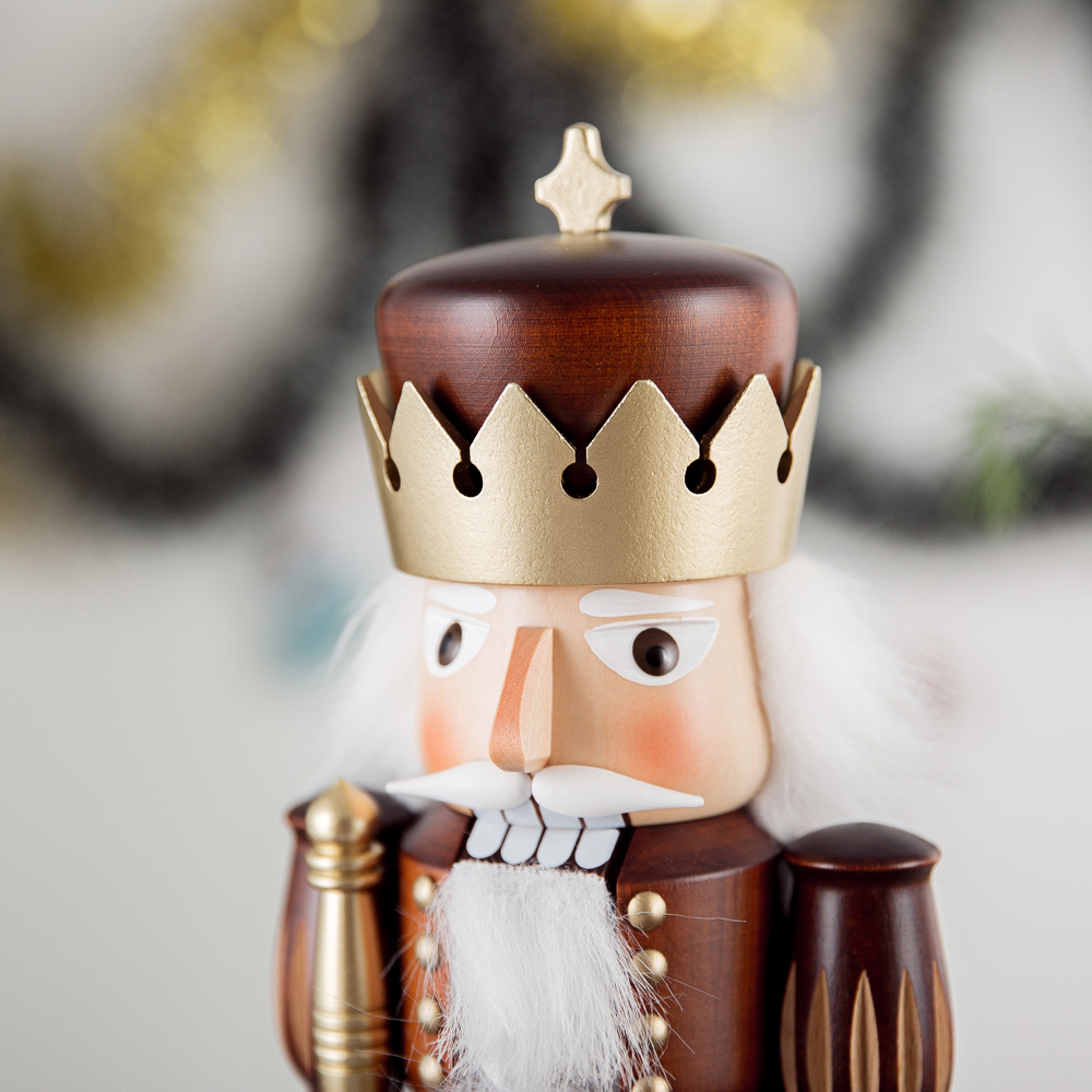 德国进口胡桃夹子木偶-Christian Ulbricht“国王”胡桃夹子