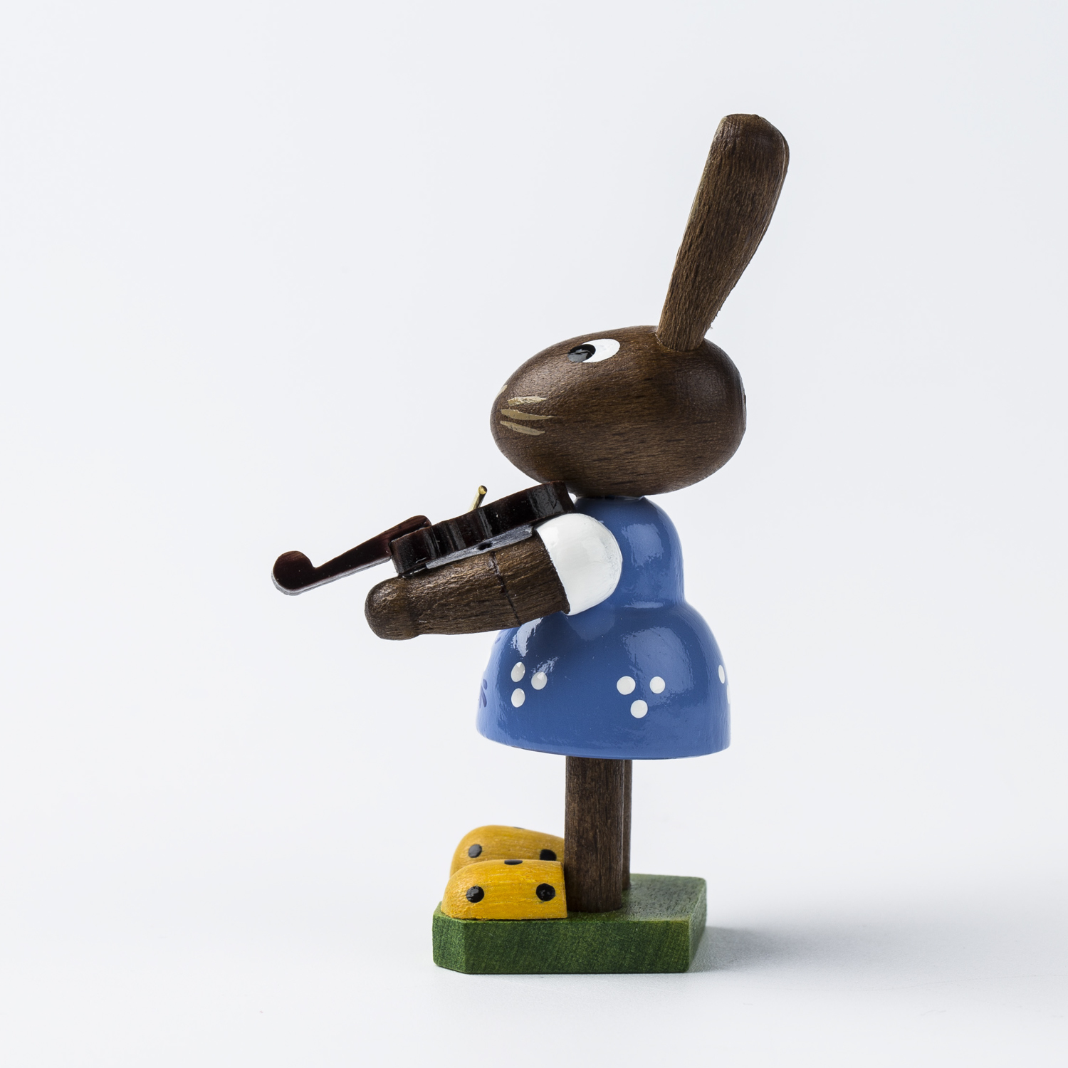 德国进口家庭摆件工艺品-Kunstgewerbe Uhlig “拉小提琴的精灵兔” 天使系列