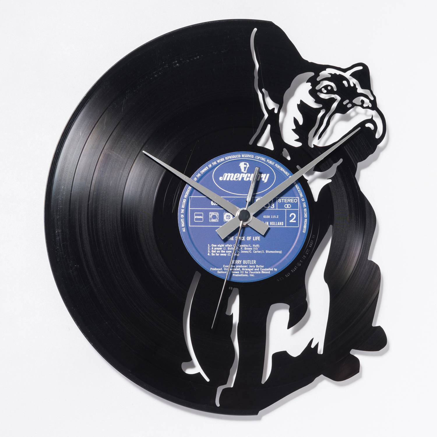 意大利进口石英钟超静音挂钟-DISCOCLOCK雨果天犬碟盘挂钟 意大利进口石英钟超静音挂钟-DISCOCLOCK雨果天犬碟盘挂钟