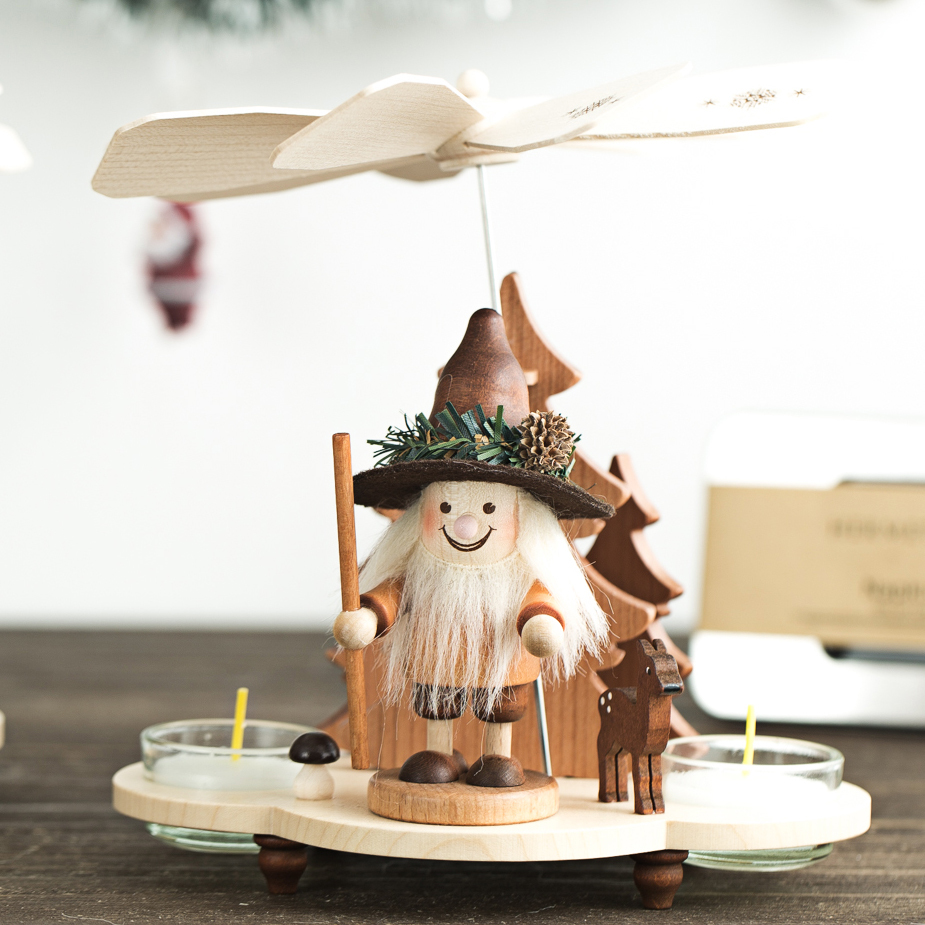 德国进口圣诞手工艺品-Christian Ulbricht“伐木工人” 耶诞塔