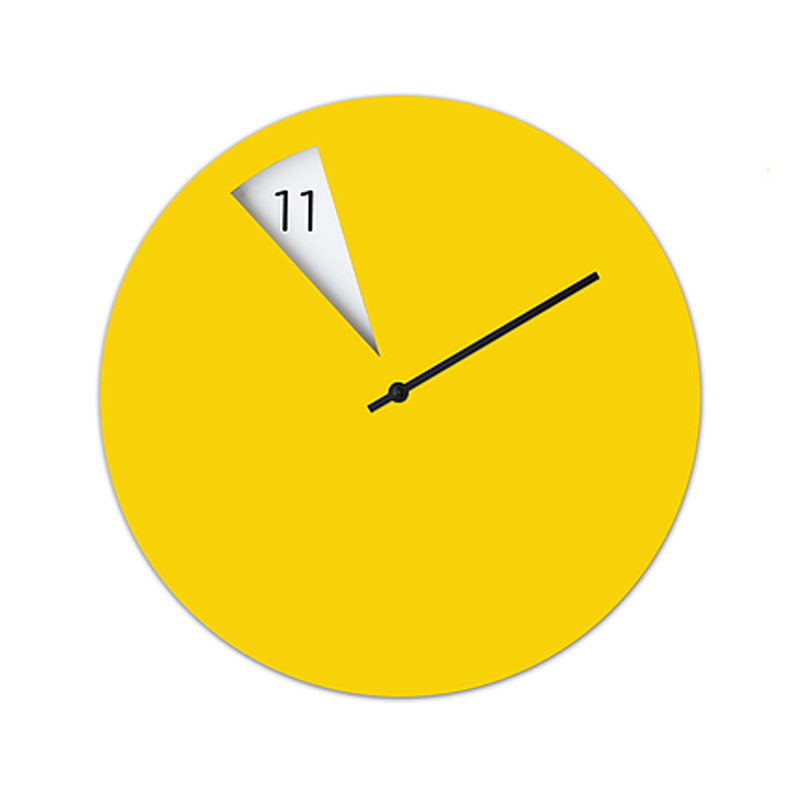 意大利进口厨房挂钟-Sabrina Fossi扇形小窗挂钟